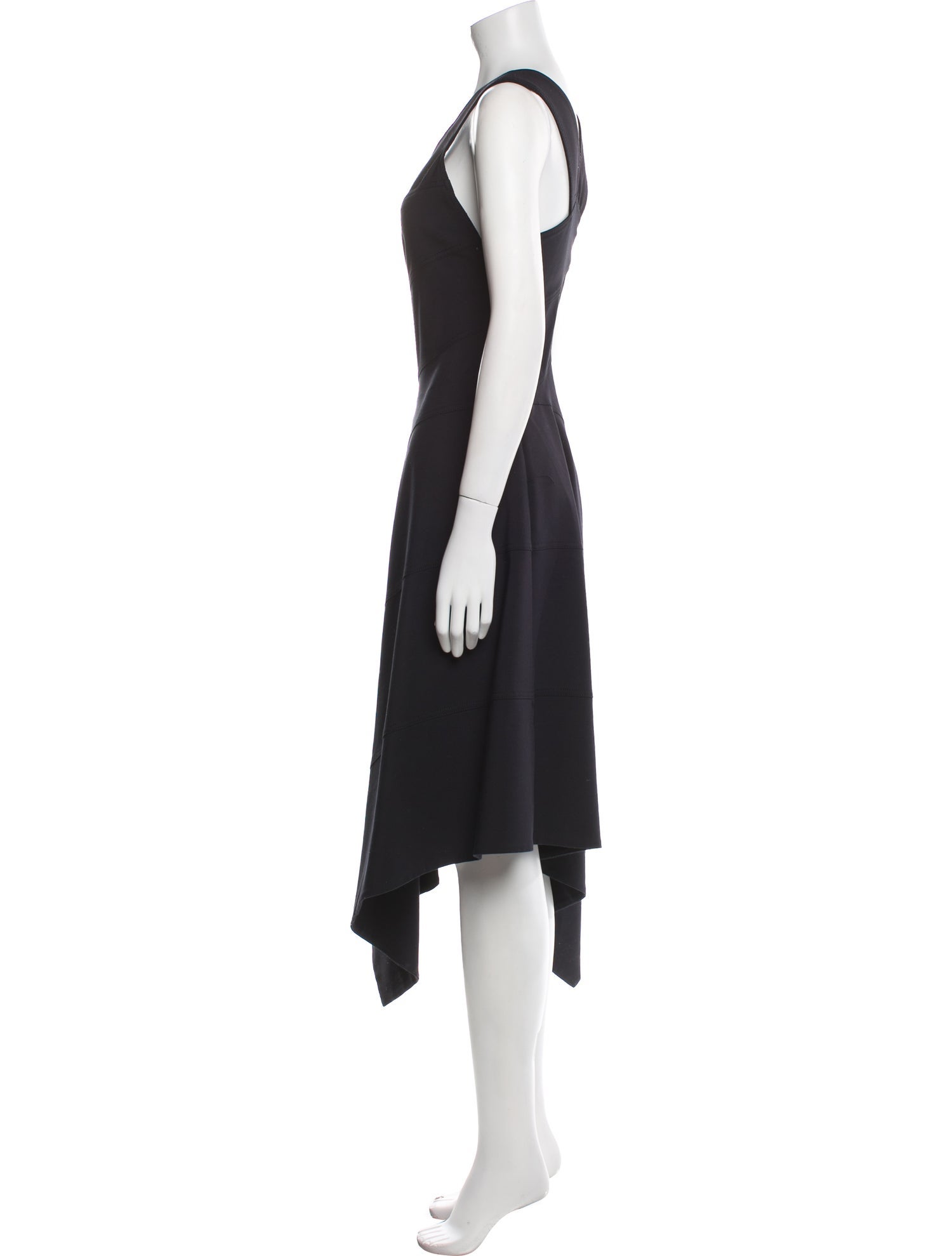 Derek Lam V-Neck Long Dress