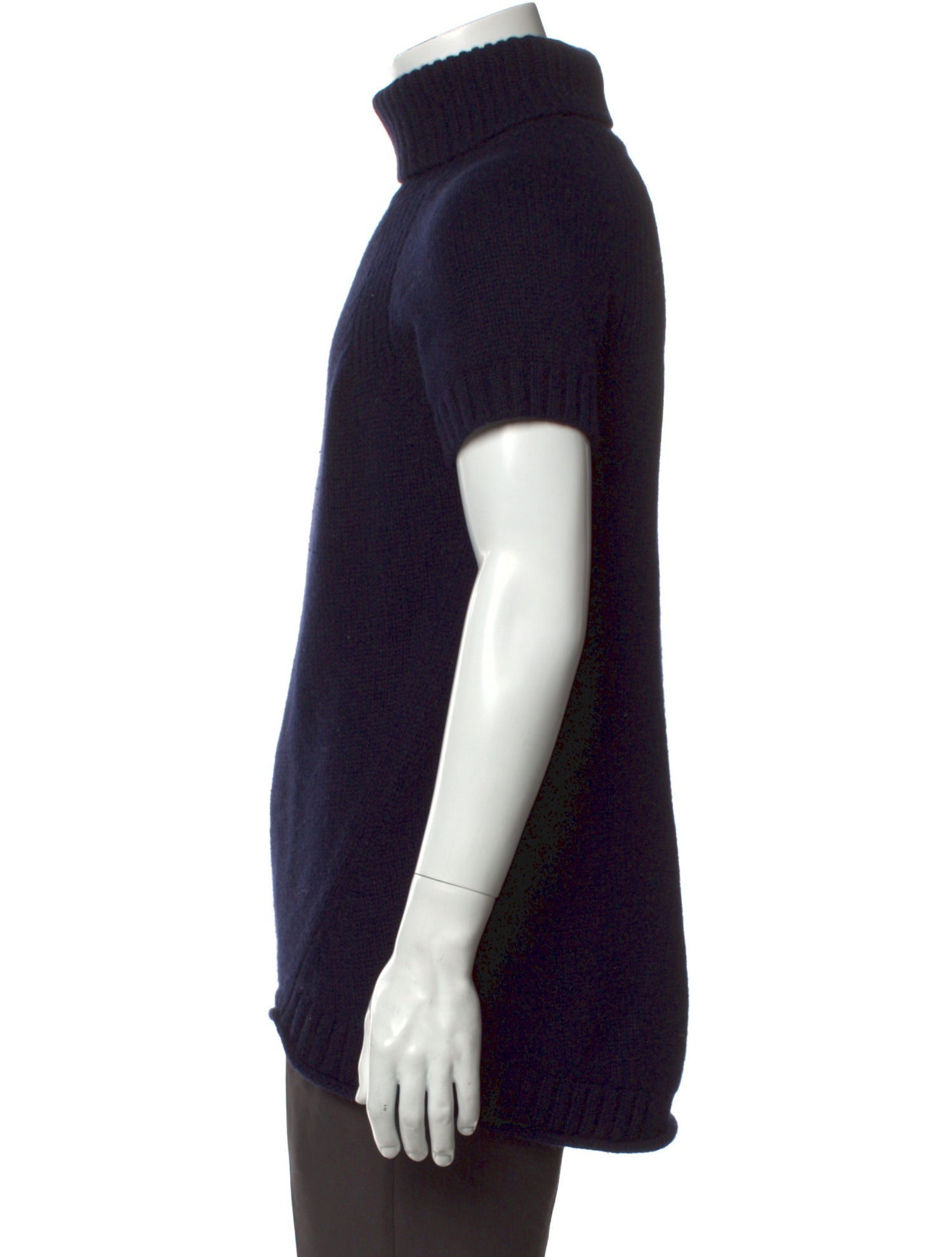 Derek Lam Turtleneck Short Sleeve Pullover