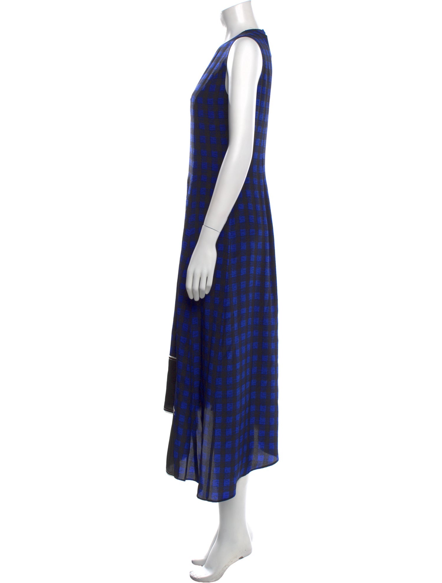 Derek Lam Silk Midi Length Dress