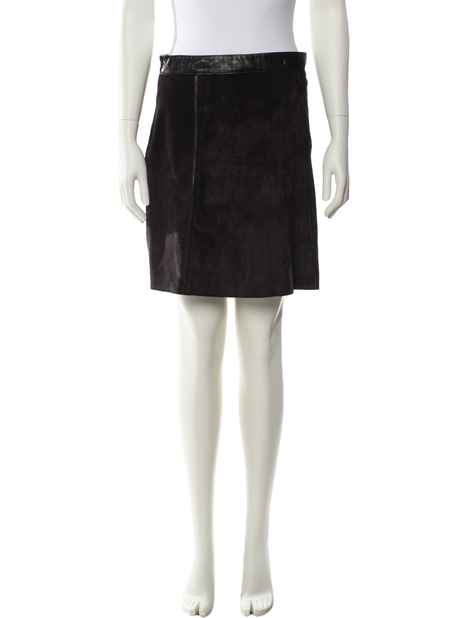Derek Lam Calfskin Mini Skirt