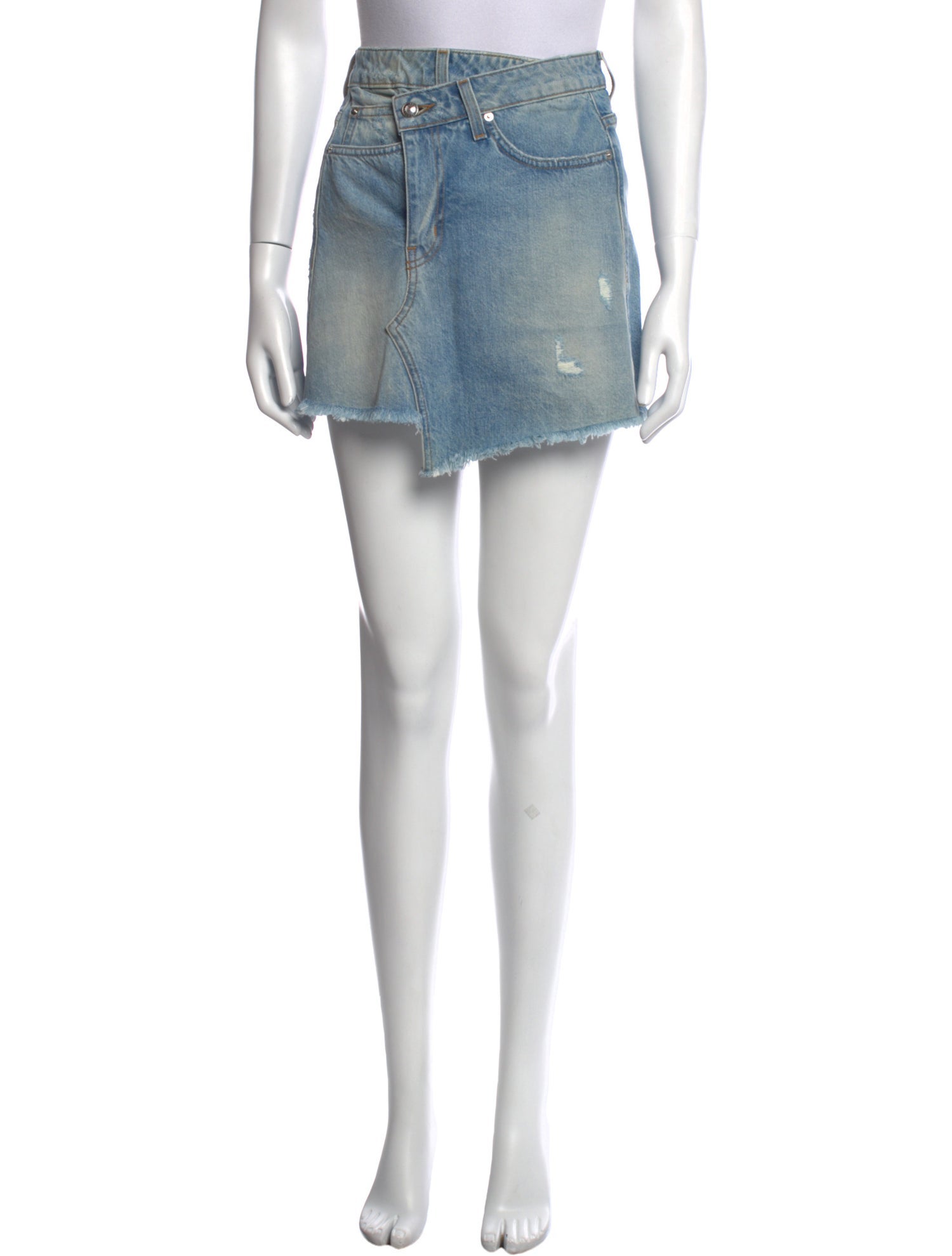 Derek Lam Distressed Accents Mini Skirt w/ Tags