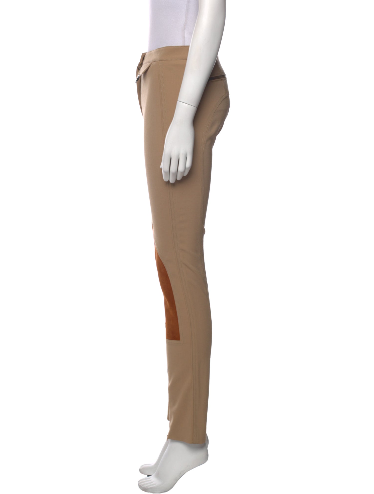 Derek Lam Virgin Wool Skinny Leg Pants