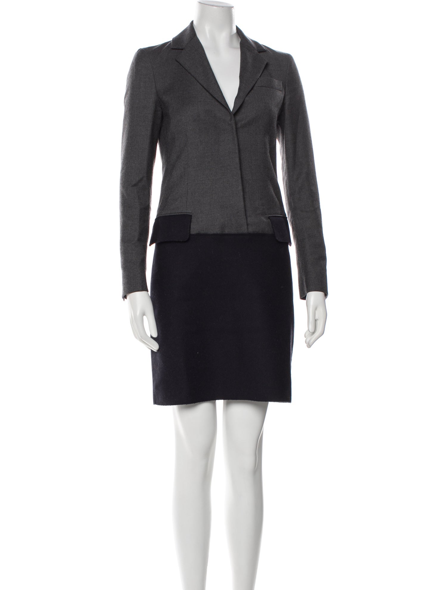 Derek Lam Wool Mini Dress