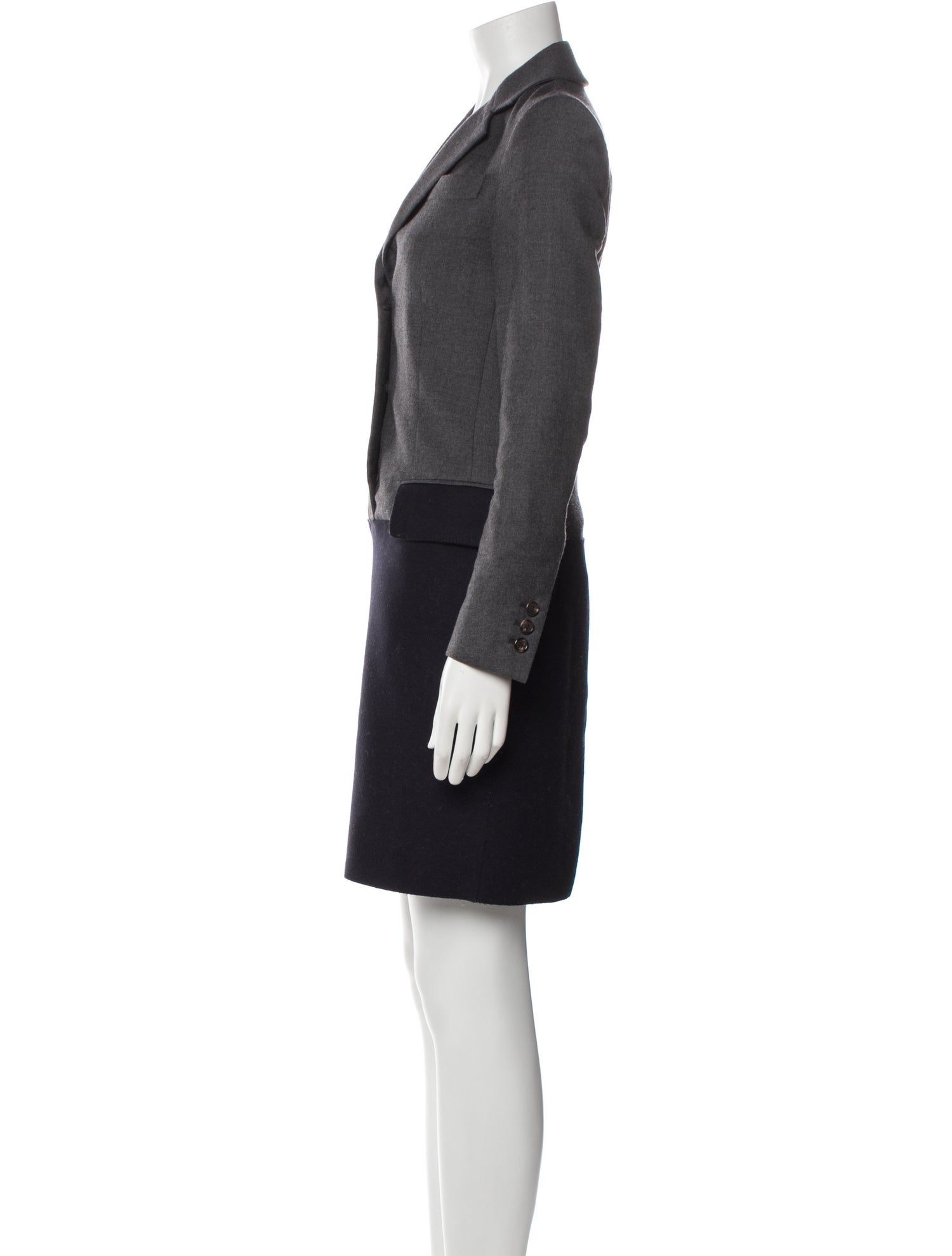 Derek Lam Wool Mini Dress