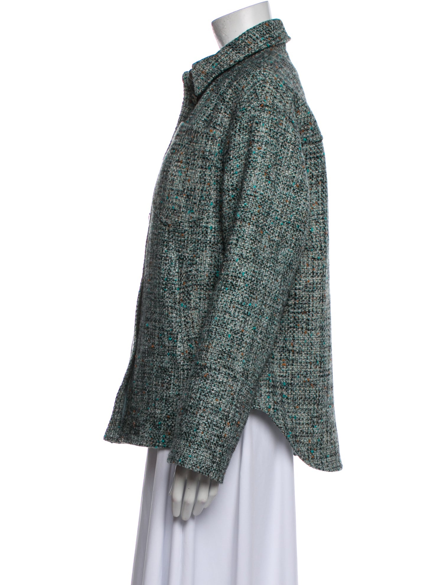 Derek Lam Tweed Pattern Evening Jacket