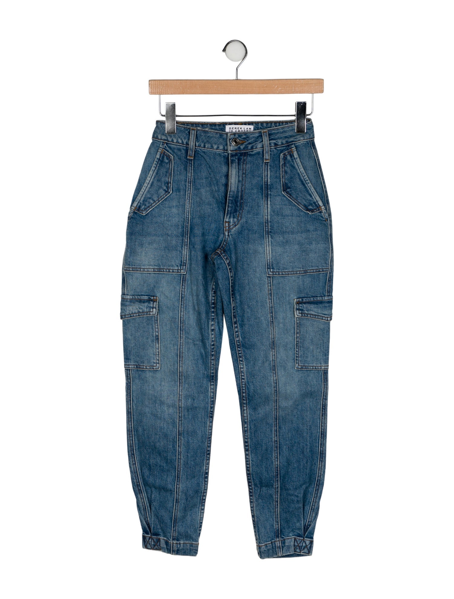 Derek Lam Mid-Rise Skinny Leg Jeans