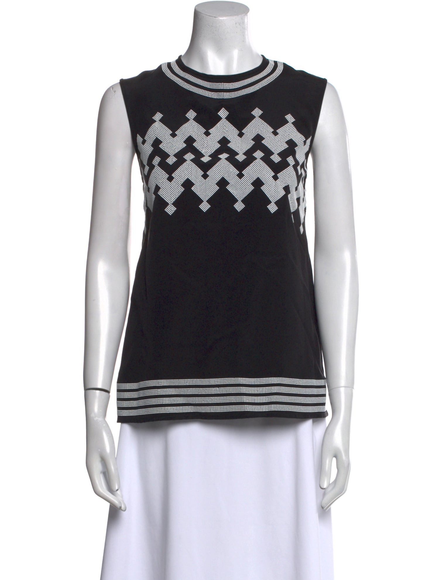 Derek Lam Silk Printed Top