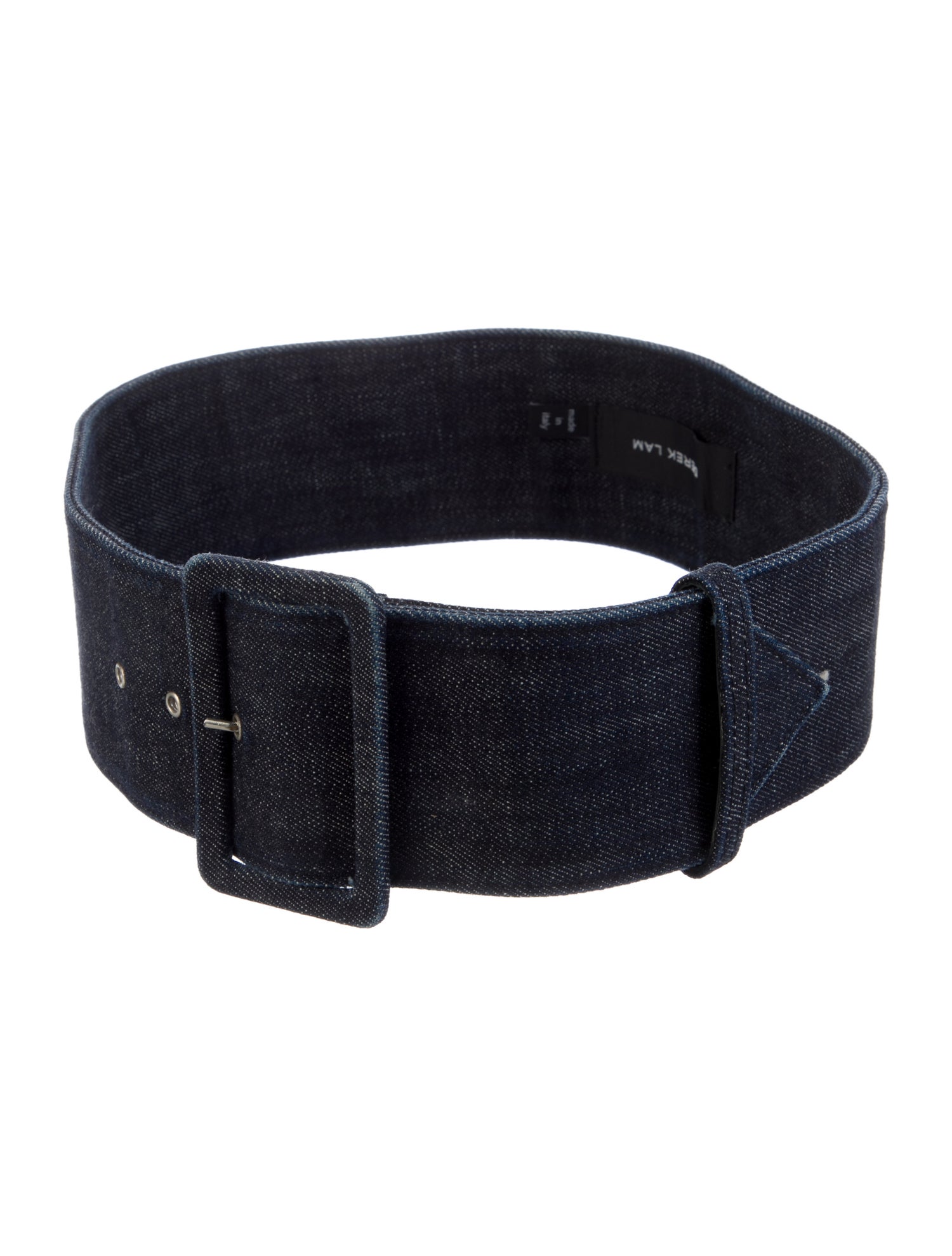 Derek Lam Wide Denim Waist Belt