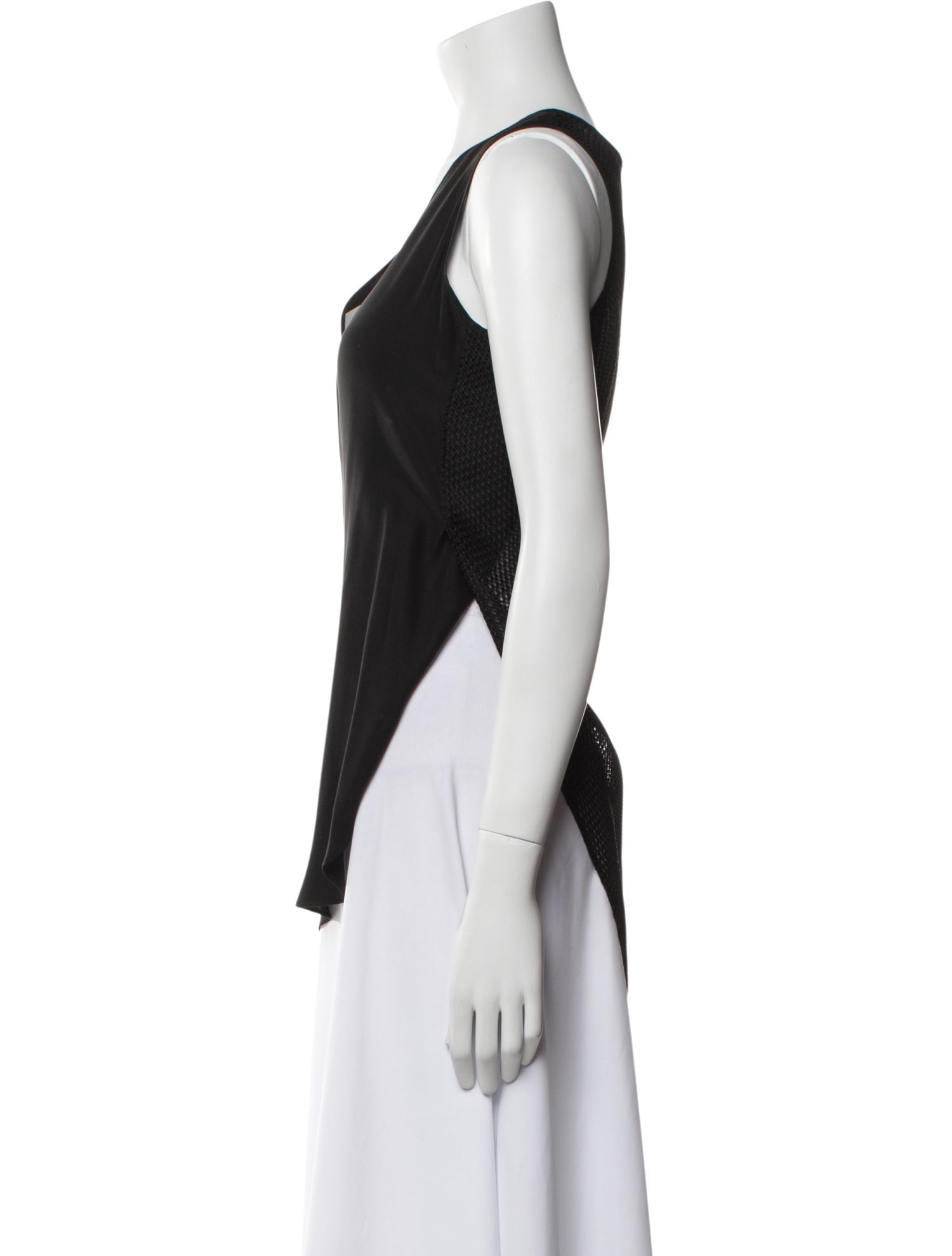 Derek Lam Silk V-Neck Top