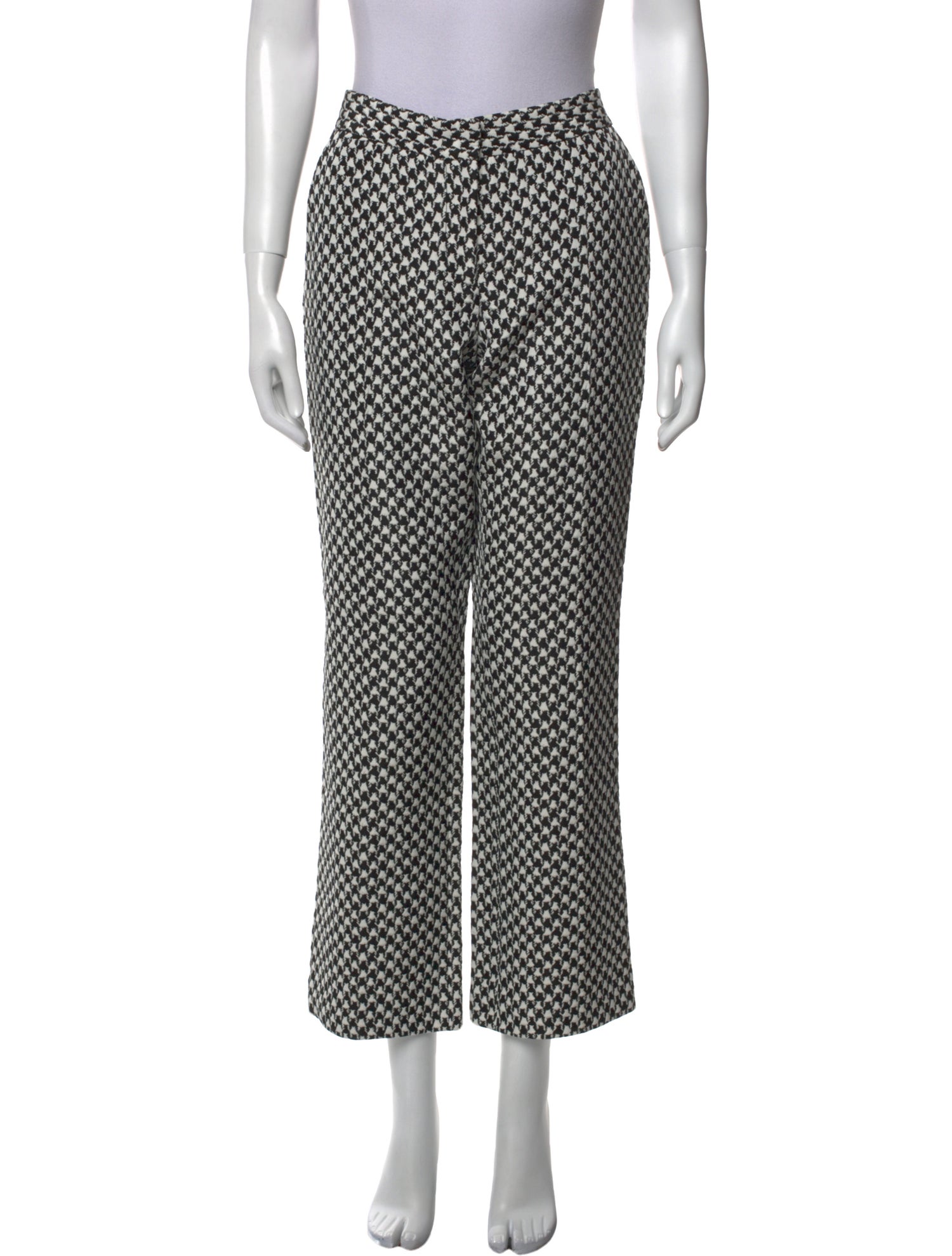 Derek Lam Printed Straight Leg Pants