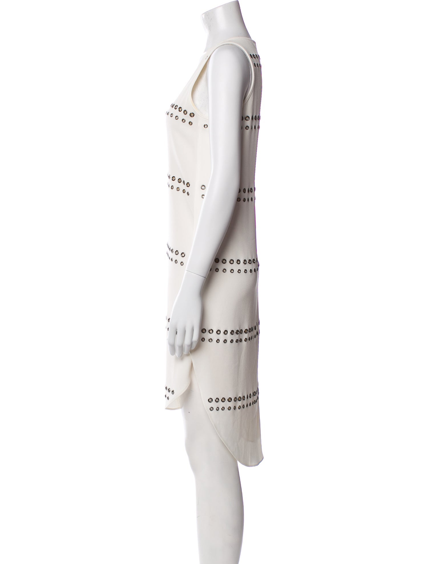 Derek Lam Striped Midi Length Dress