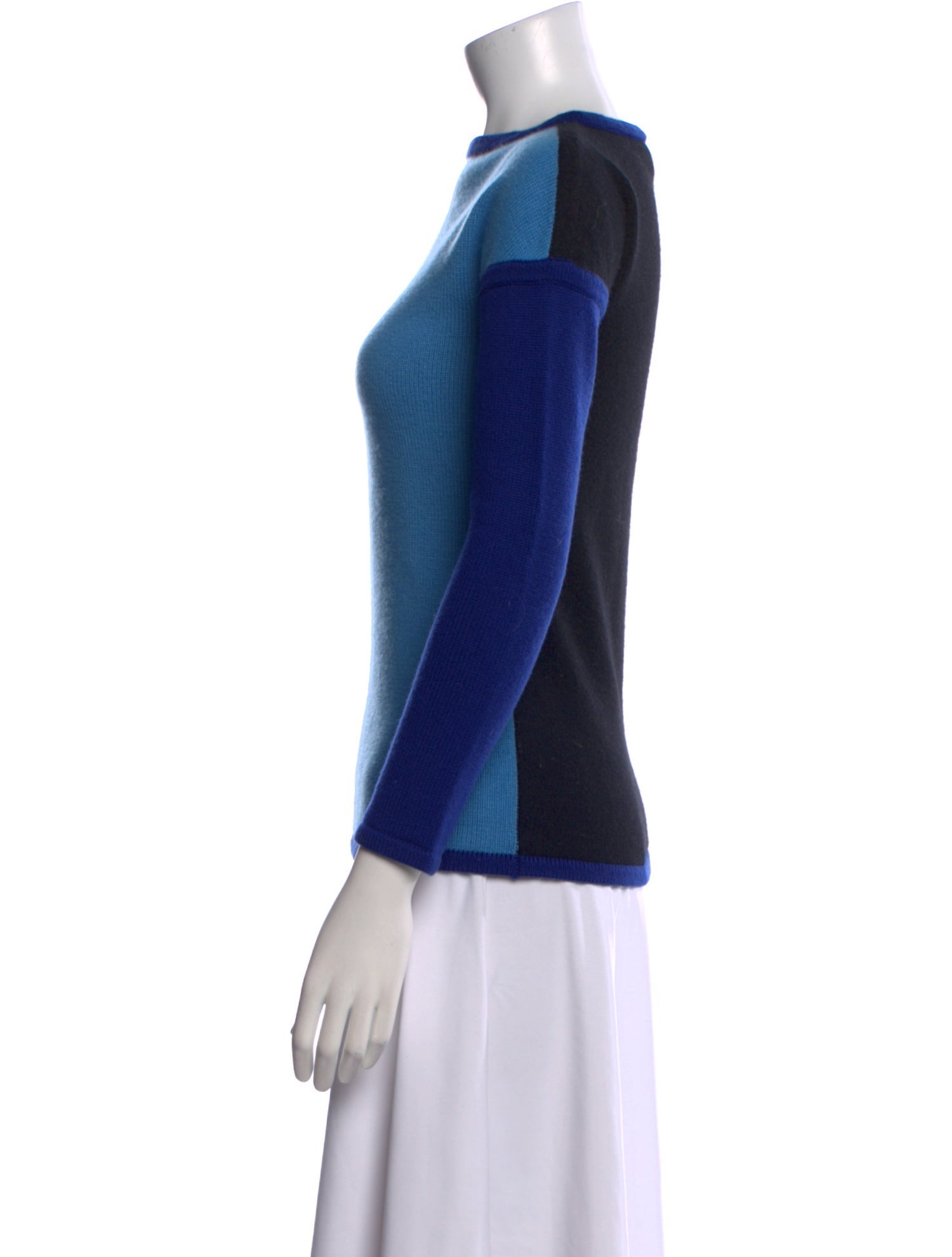 Derek Lam Cashmere Bateau Neckline Sweater