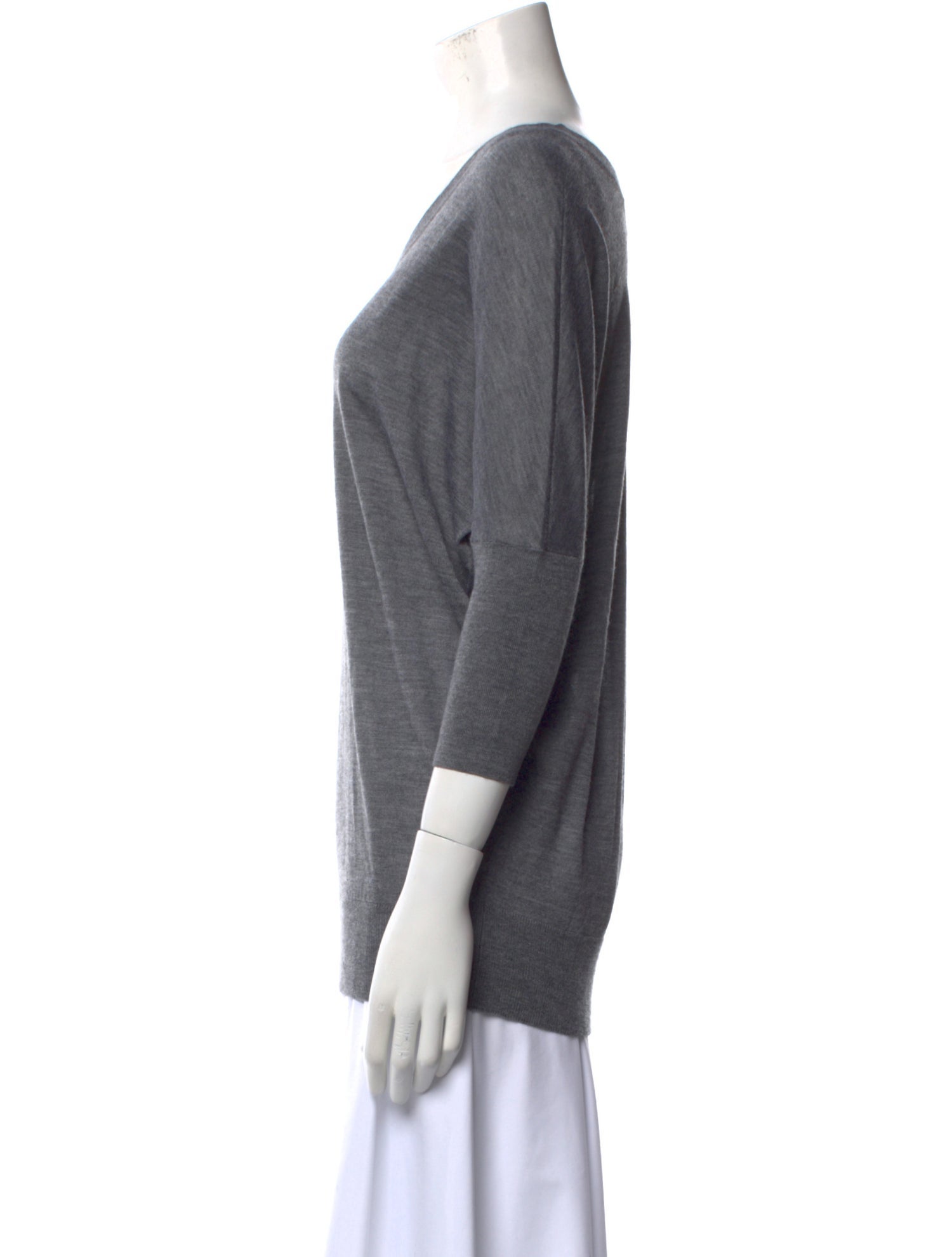 Derek Lam Cashmere V-Neck Top