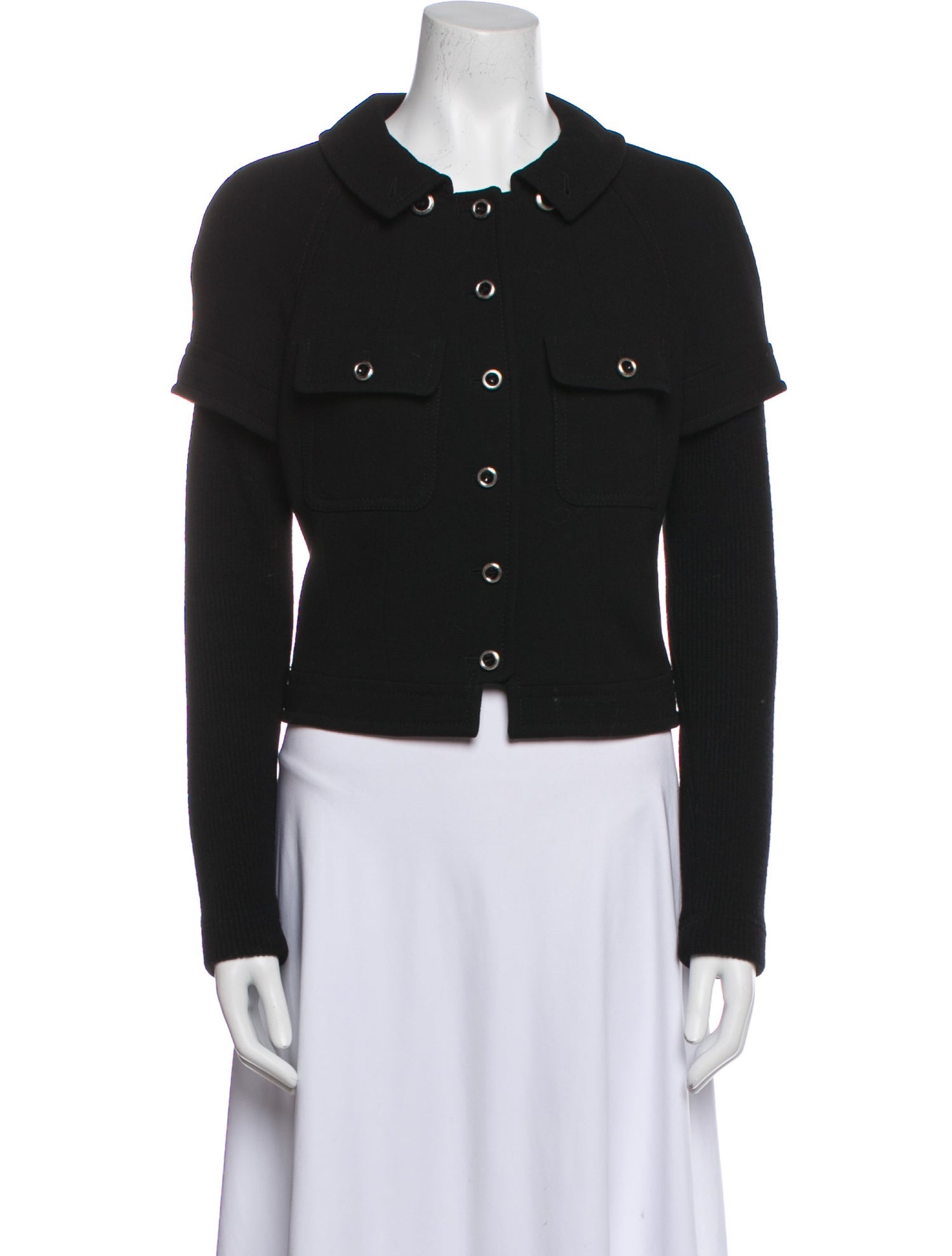 Derek Lam Wool Denim Jacket