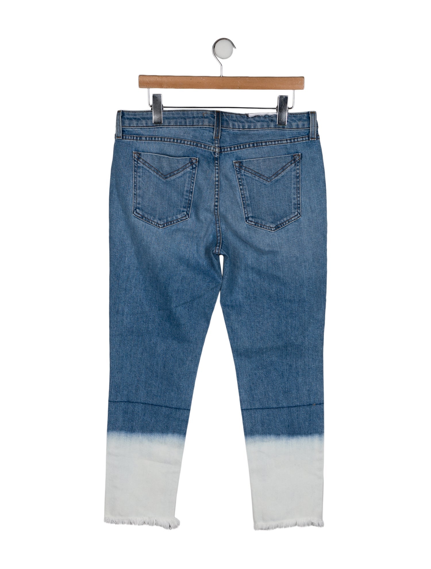 Derek Lam Mid-Rise Straight Leg Jeans