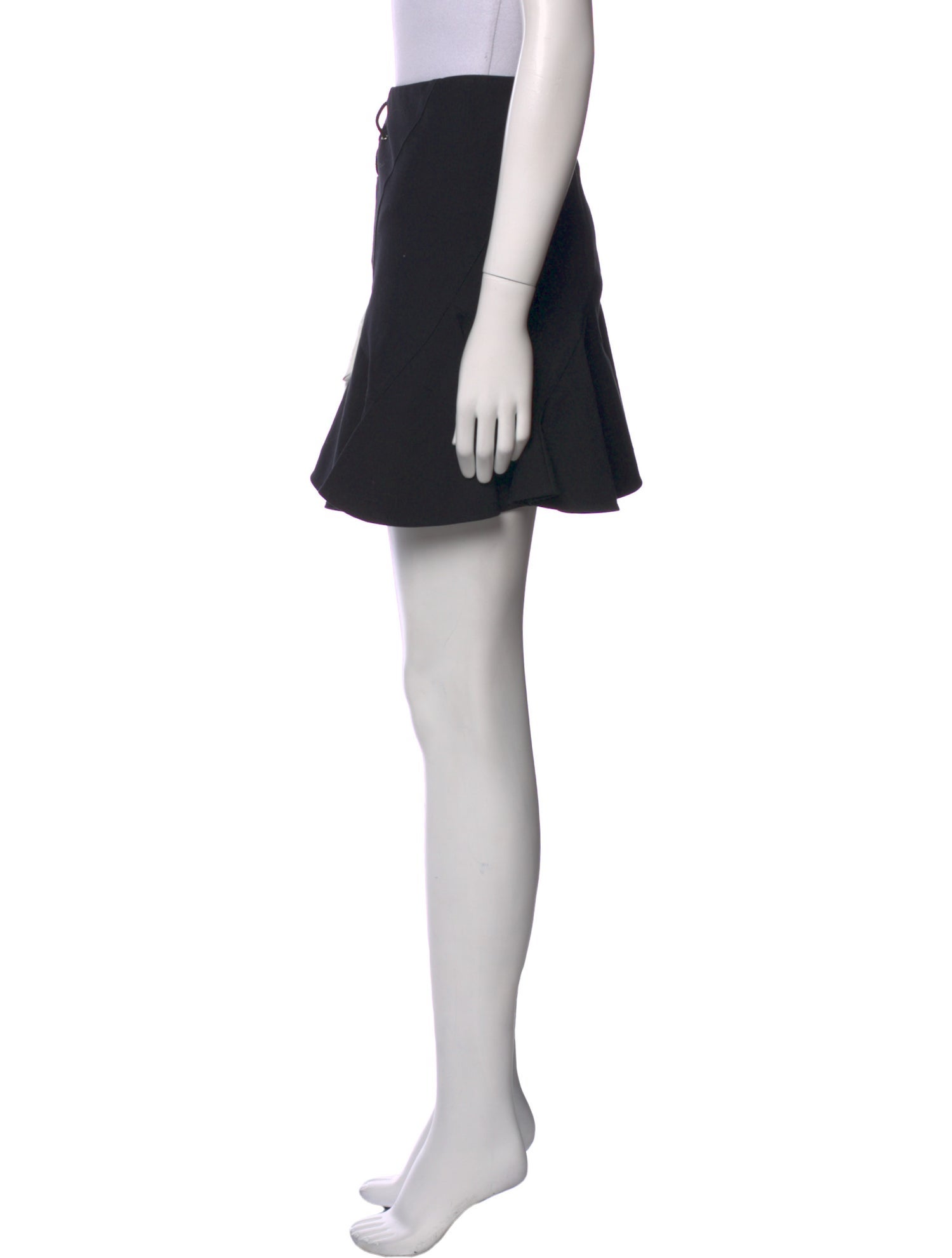 Derek Lam Ruffle Embellishment Mini Skirt