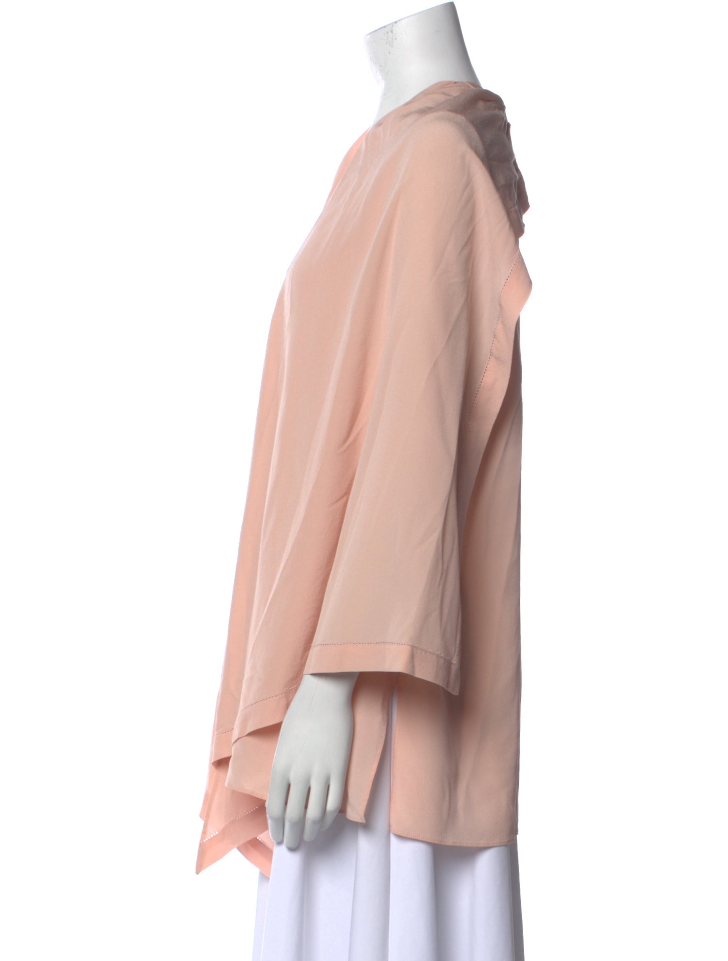 Derek Lam Silk V-Neck Blouse