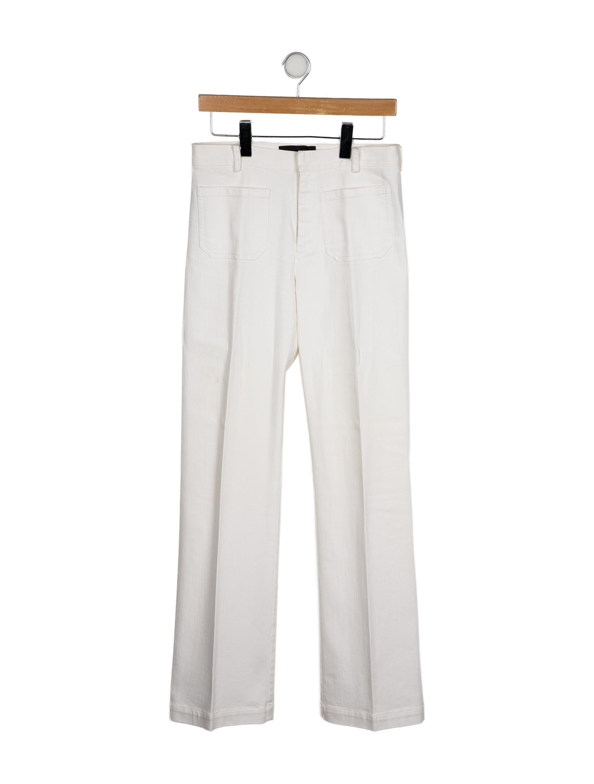 Derek Lam Mid-Rise Wide Leg Jeans