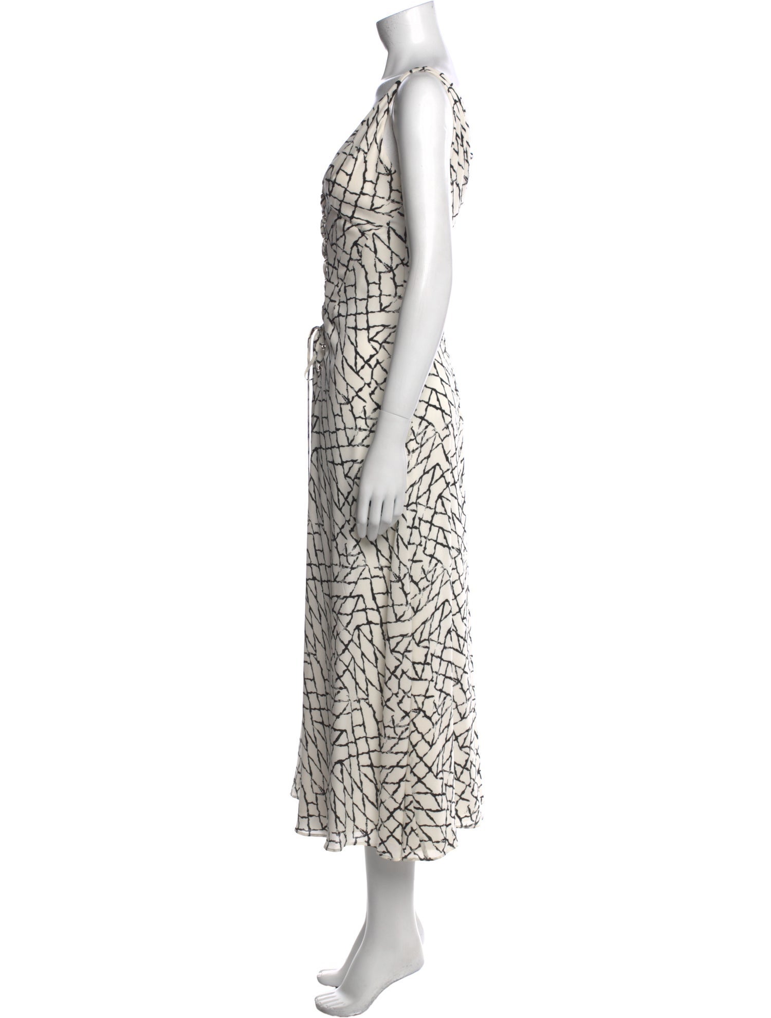 Derek Lam Silk Long Dress