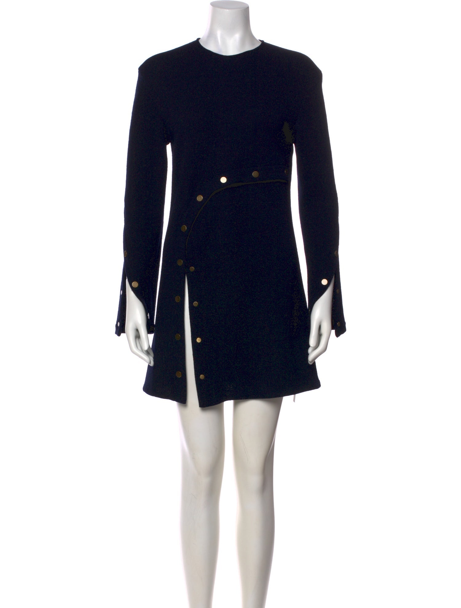 Derek Lam Crew Neck Mini Dress