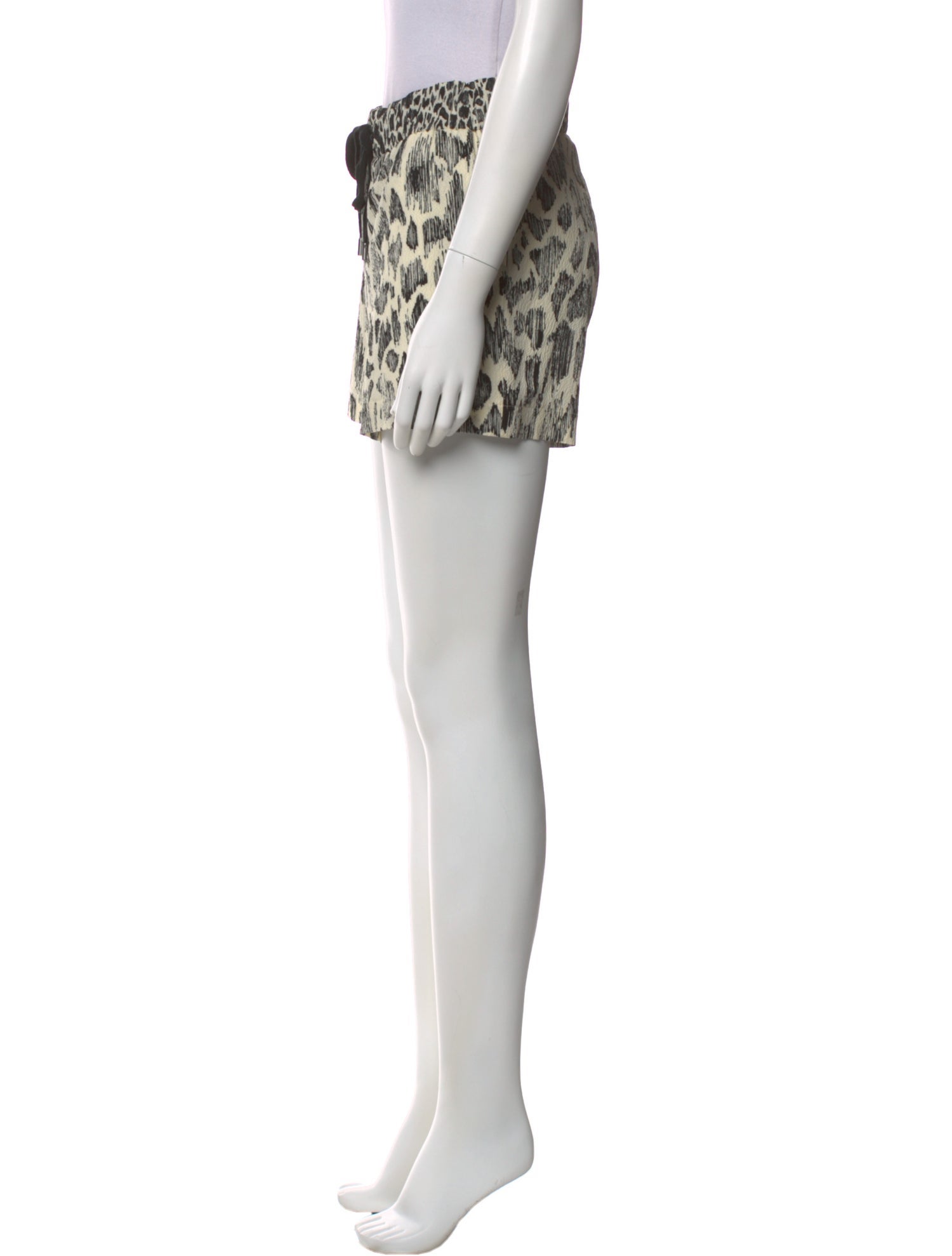 Derek Lam Silk Mini Shorts