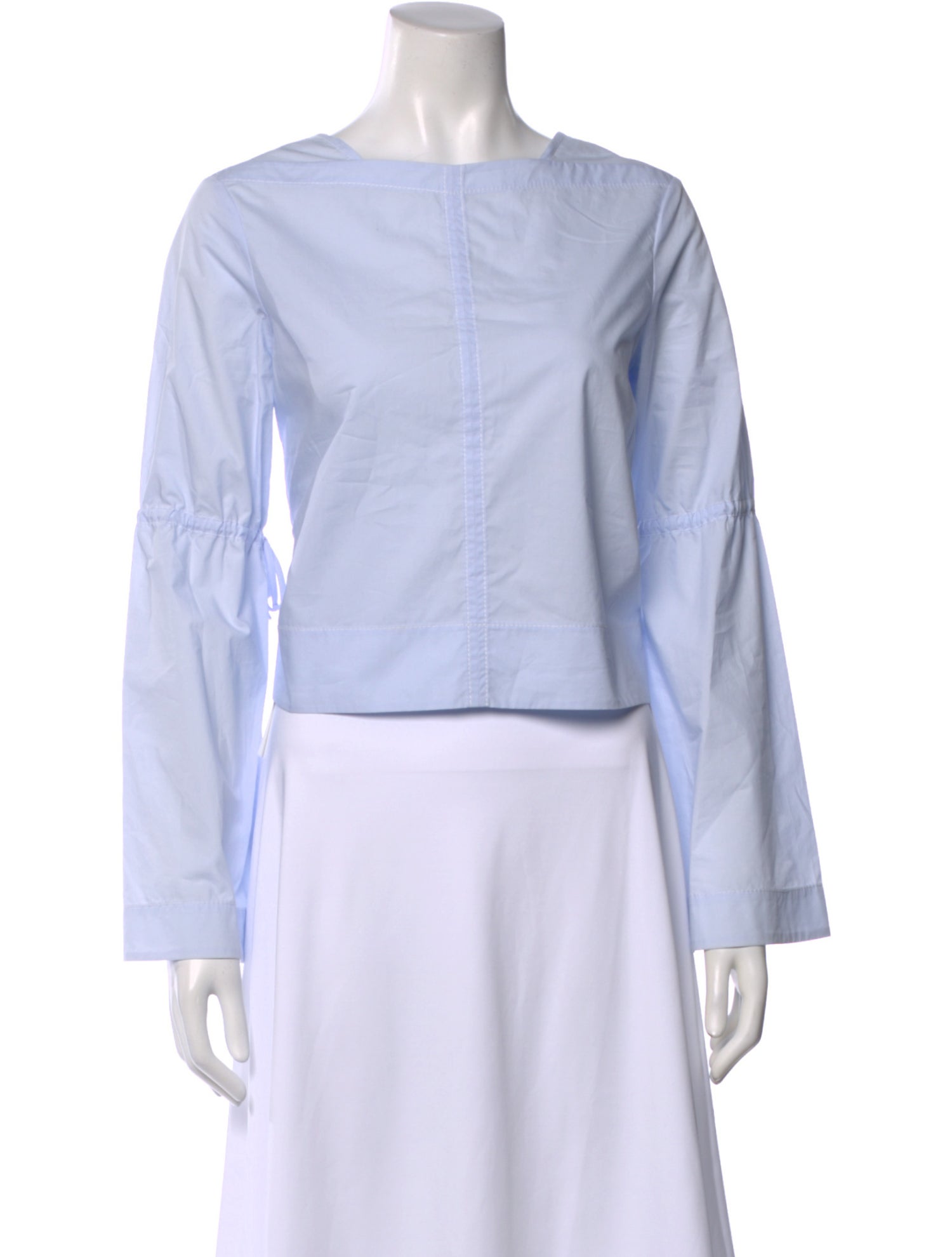Derek Lam 10 Crosby Crew Neck Long Sleeve Top w/ Tags