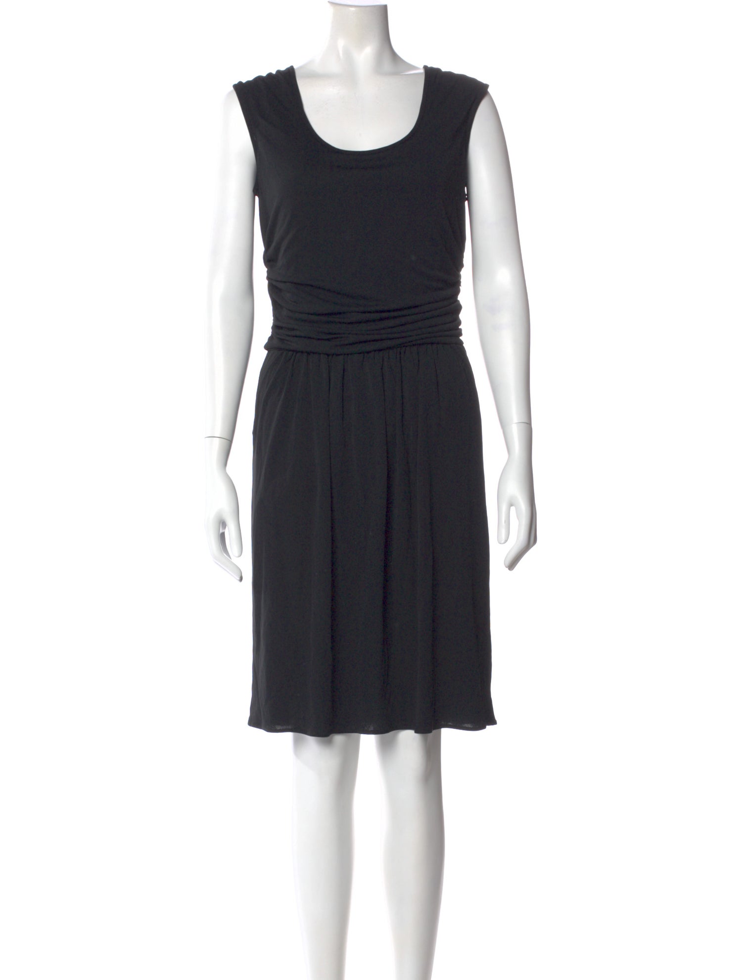 Derek Lam Scoop Neck Knee-Length Dress
