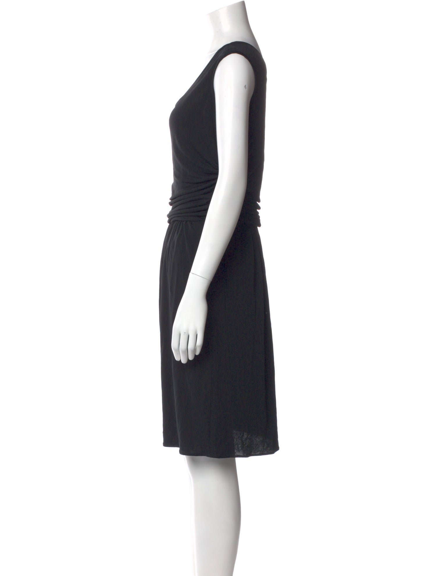 Derek Lam Scoop Neck Knee-Length Dress