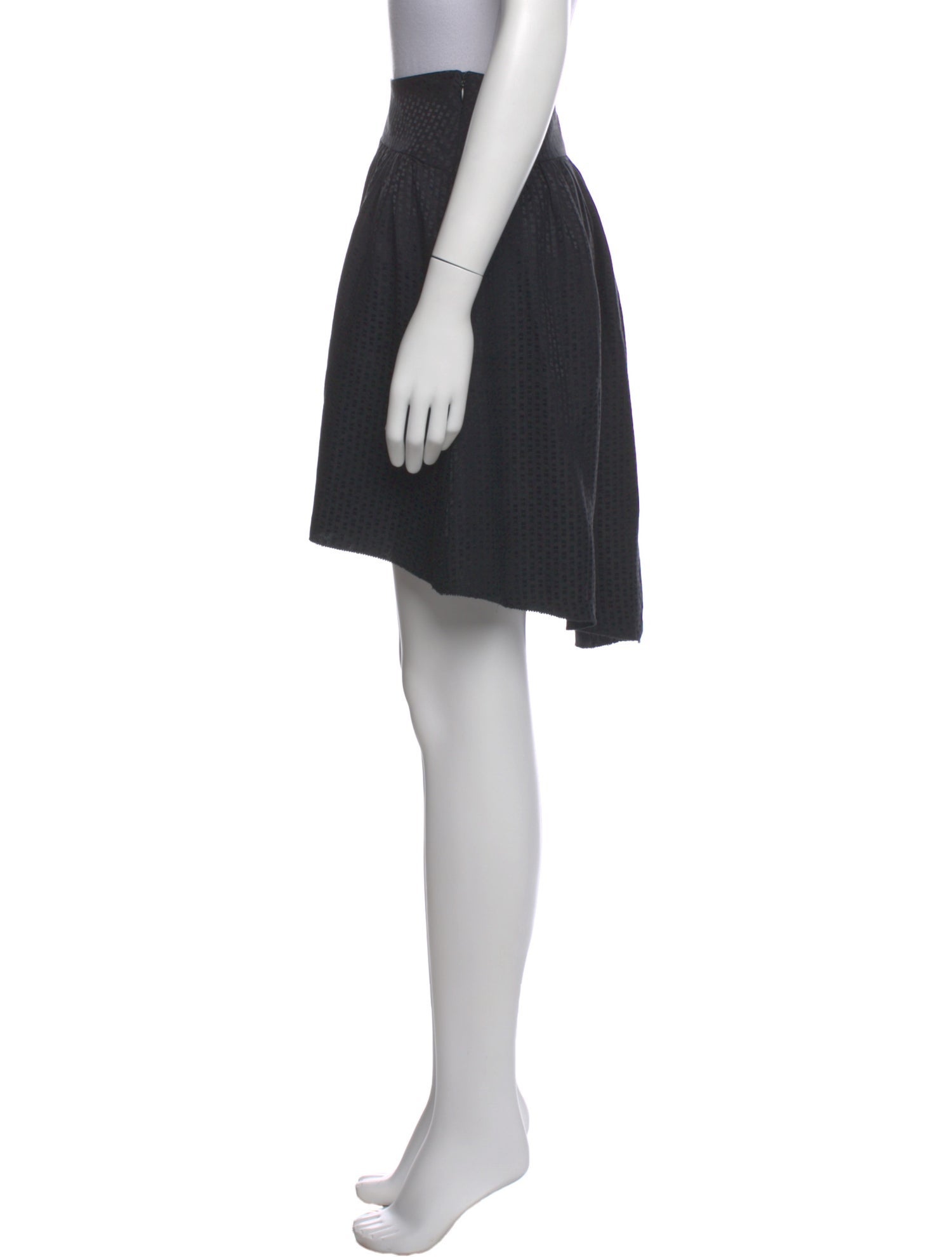 Derek Lam Ruffle Embellishment Knee-Length Skirt