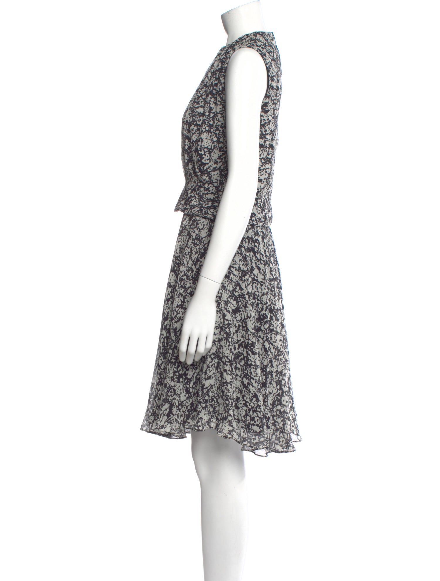 Derek Lam Silk Knee-Length Dress