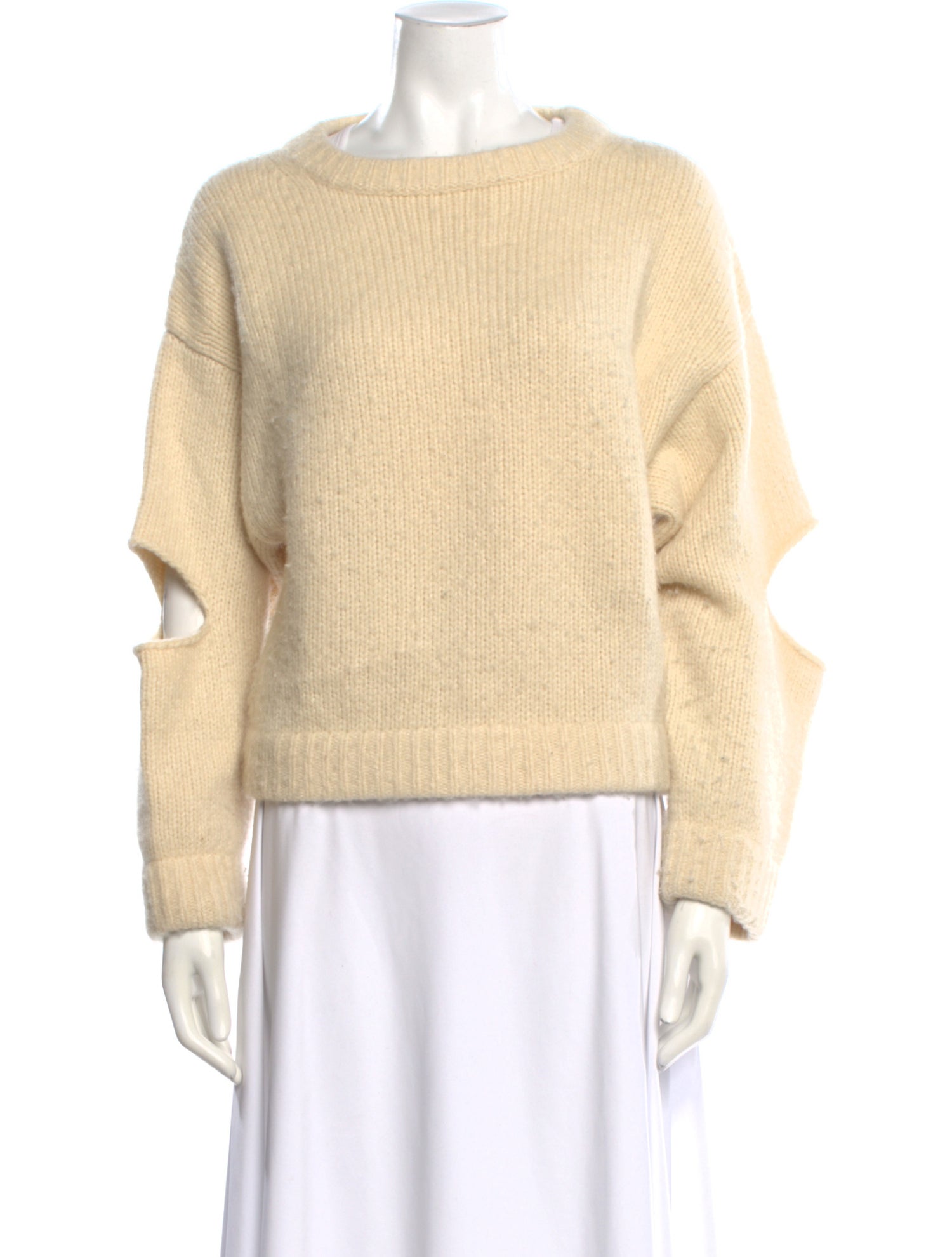 Derek Lam Cashmere Bateau Neckline Sweater