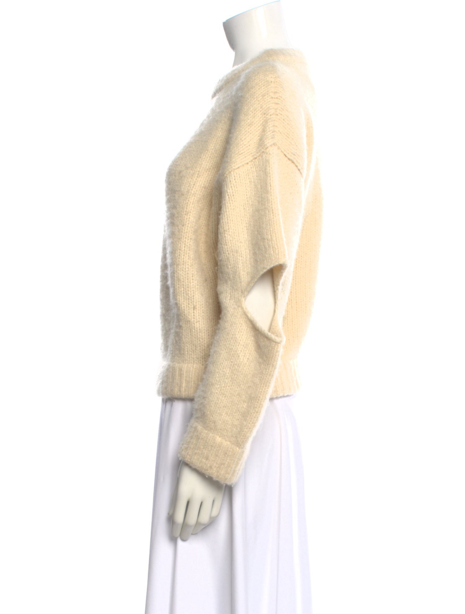 Derek Lam Cashmere Bateau Neckline Sweater
