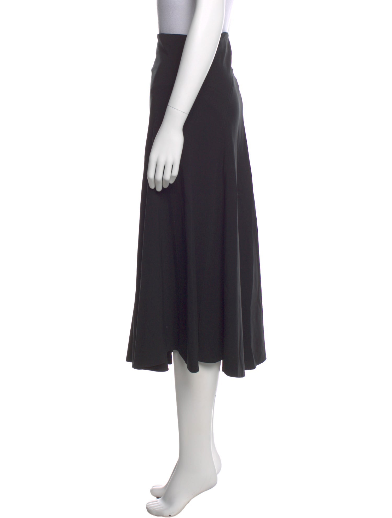 Derek Lam Ruffle Embellishment Midi Length Skirt