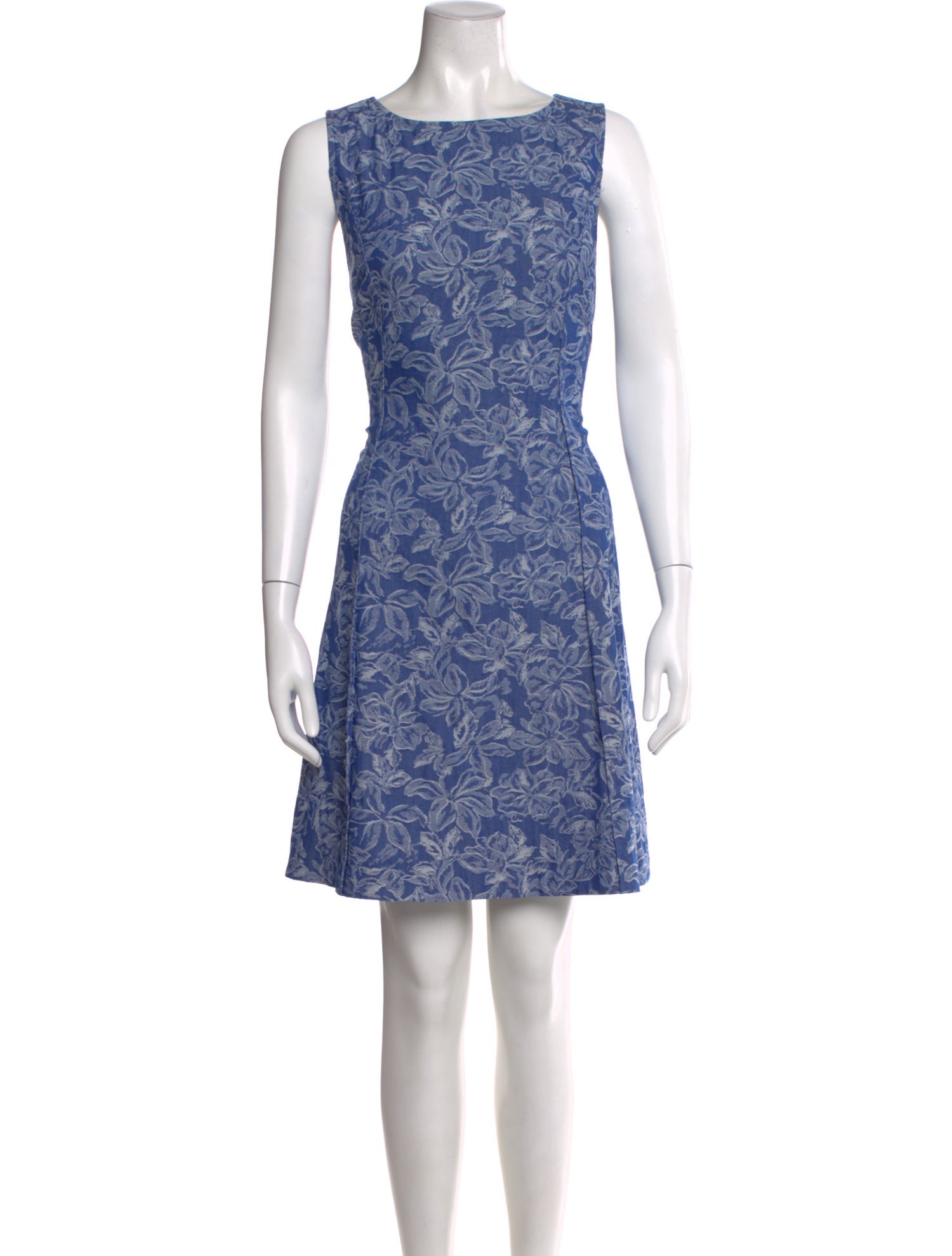 Derek Lam Floral Print Mini Dress