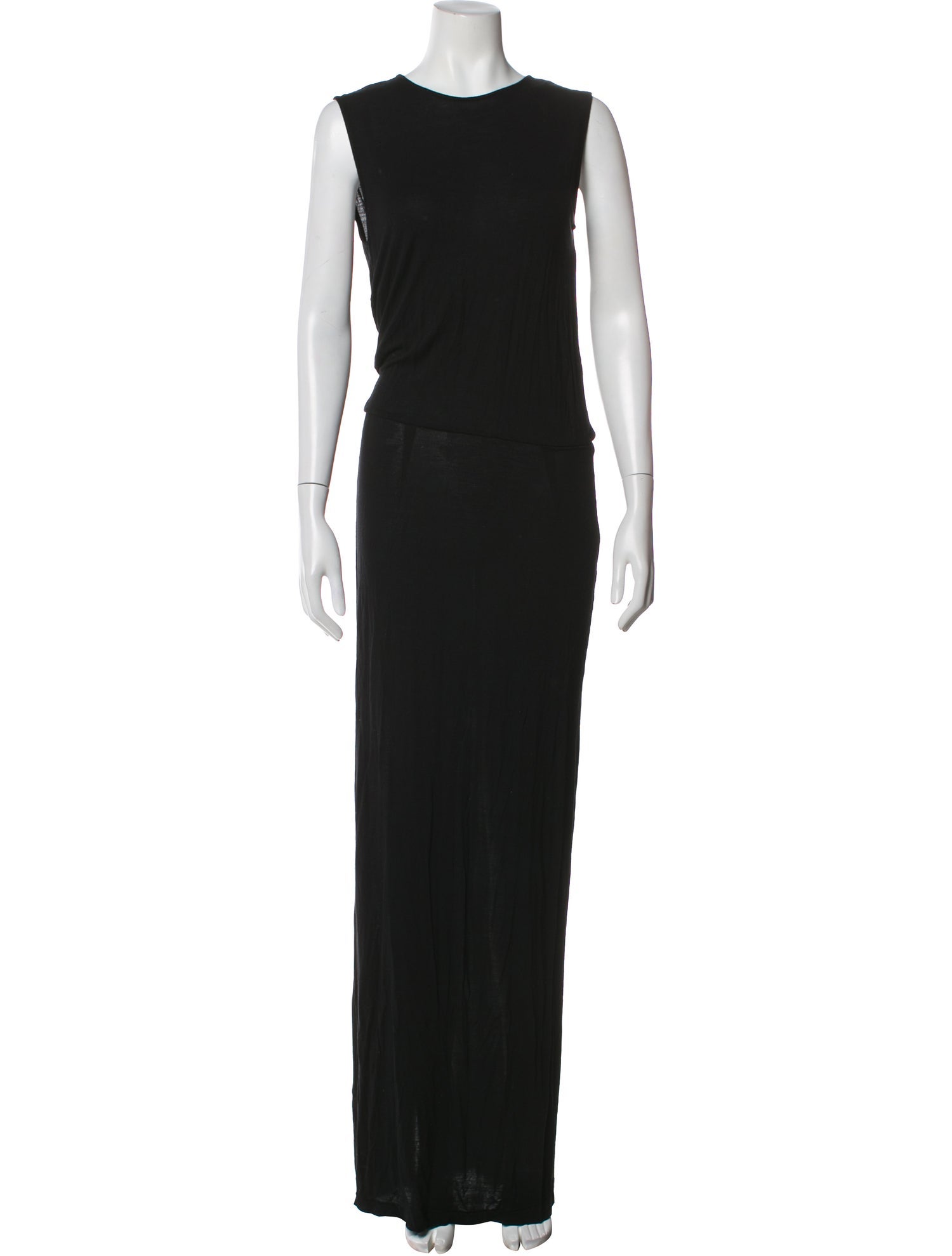 Derek Lam Crew Neck Long Dress