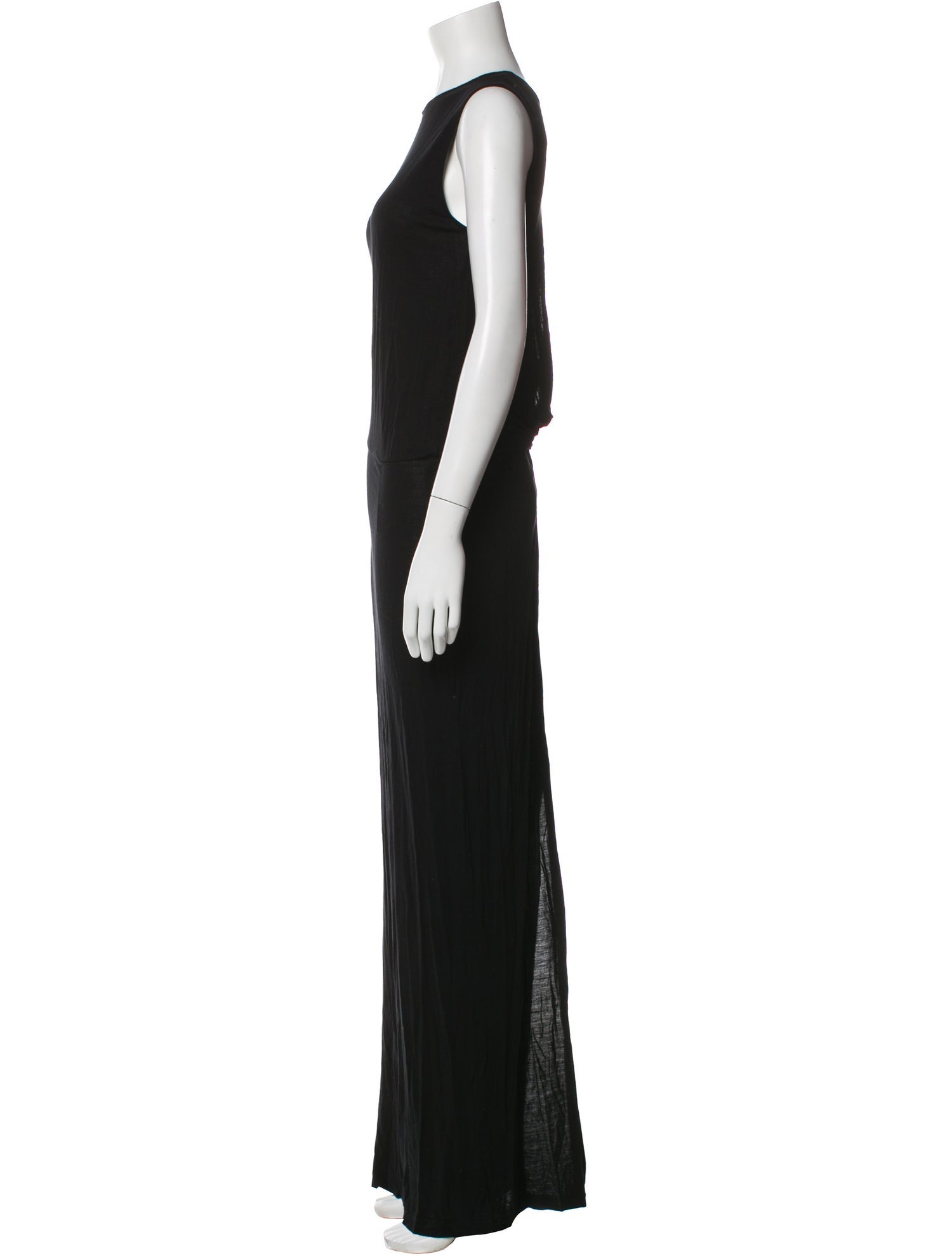 Derek Lam Crew Neck Long Dress