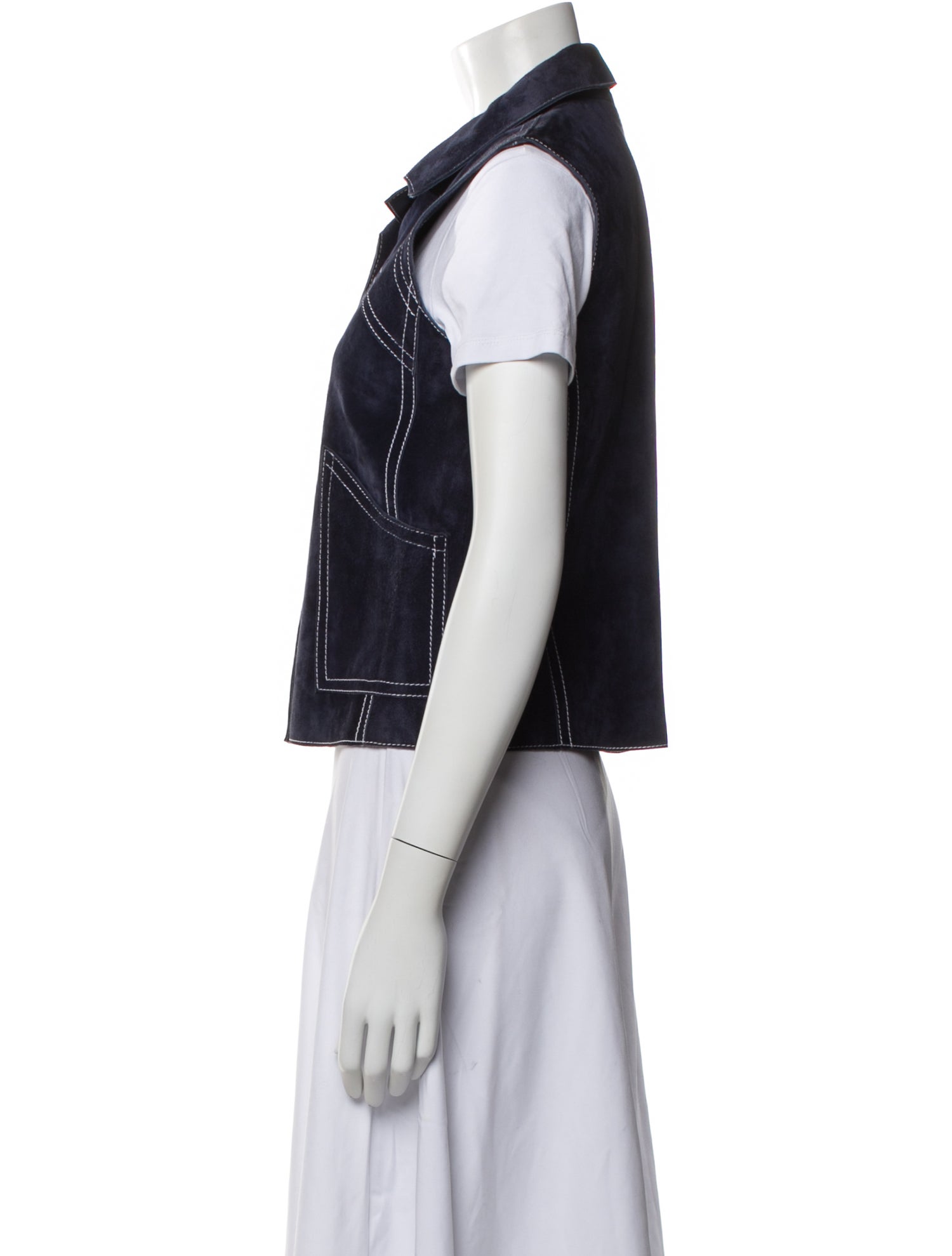 Derek Lam Calfskin Vest