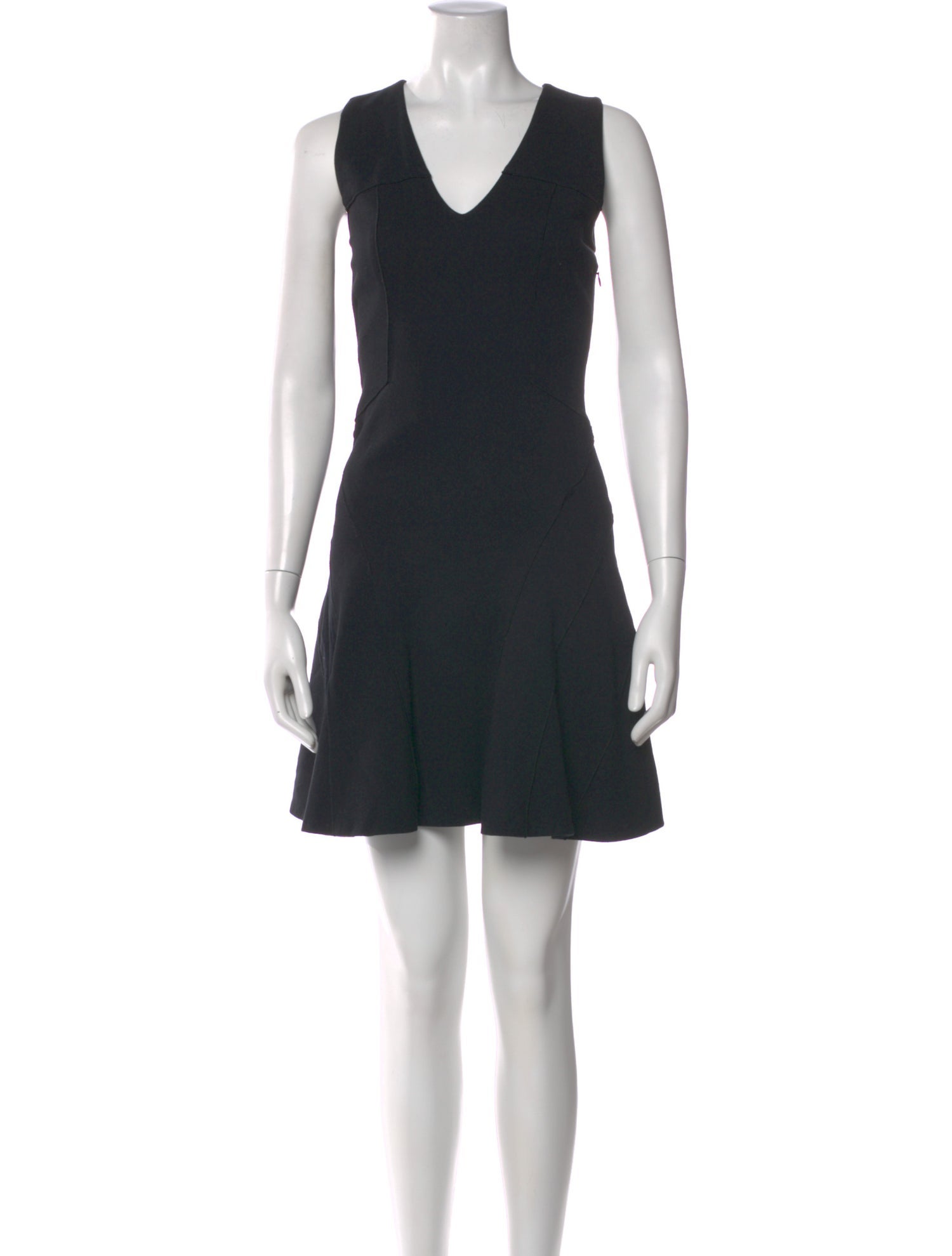 Derek Lam V-Neck Mini Dress
