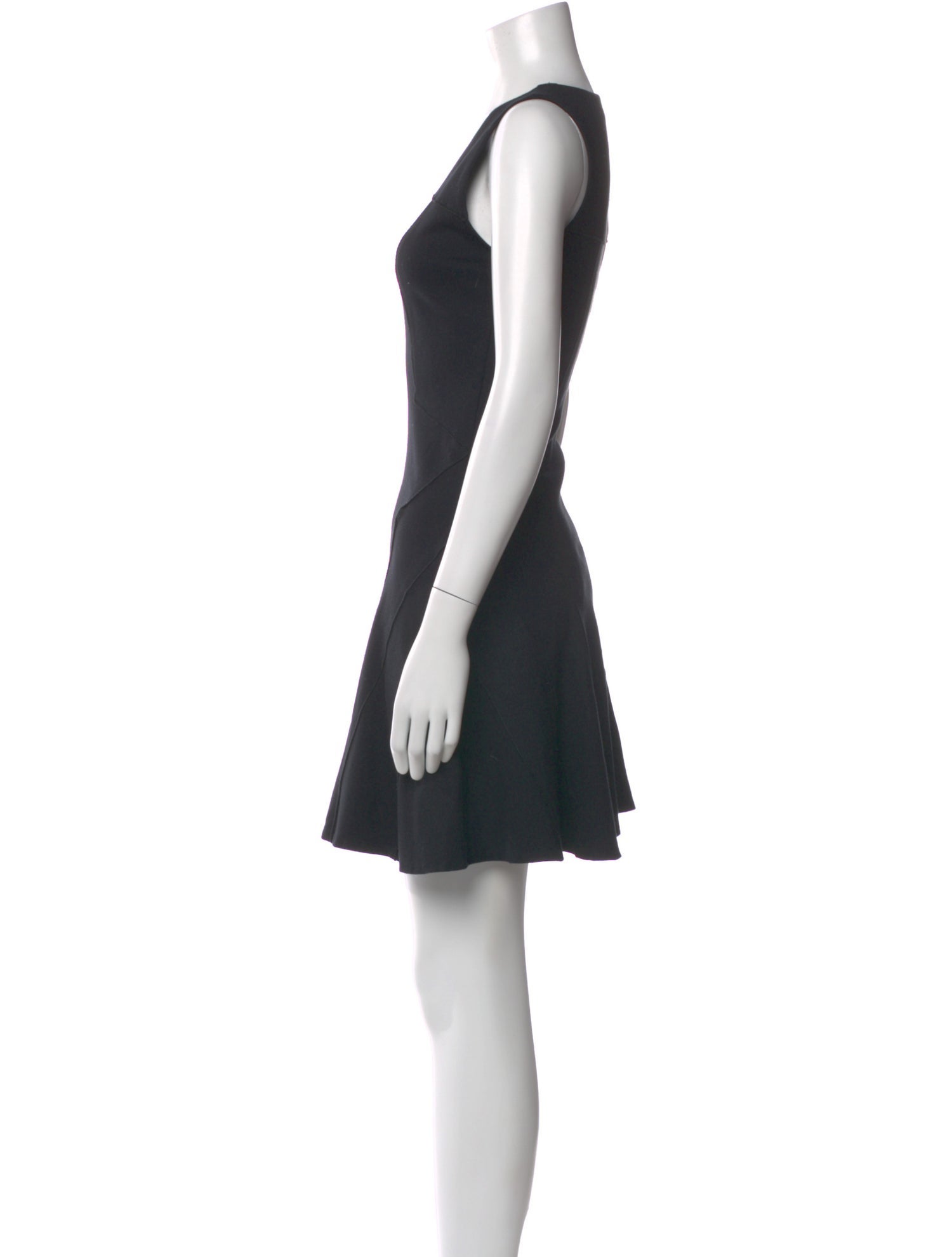 Derek Lam V-Neck Mini Dress