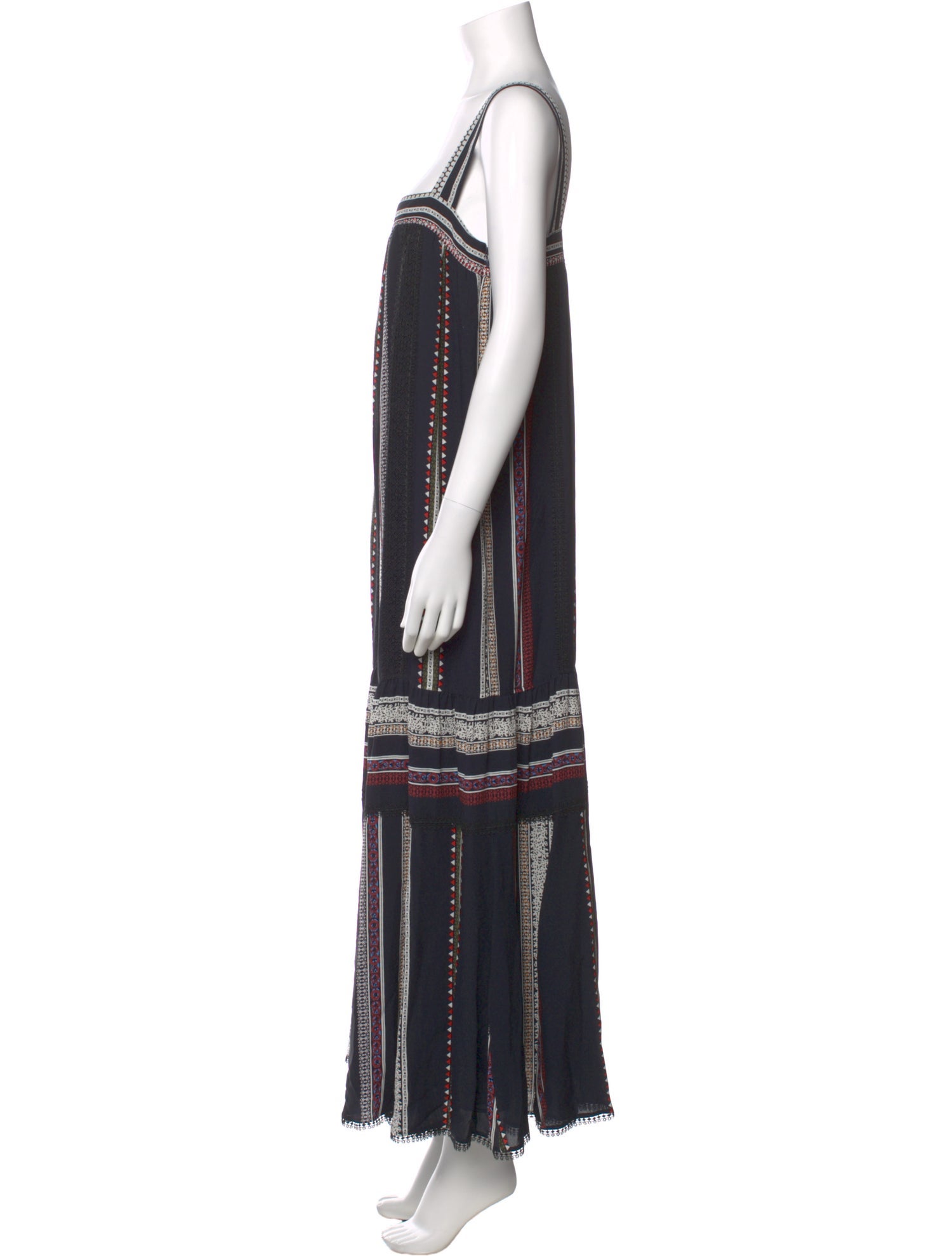 Derek Lam Silk Long Dress