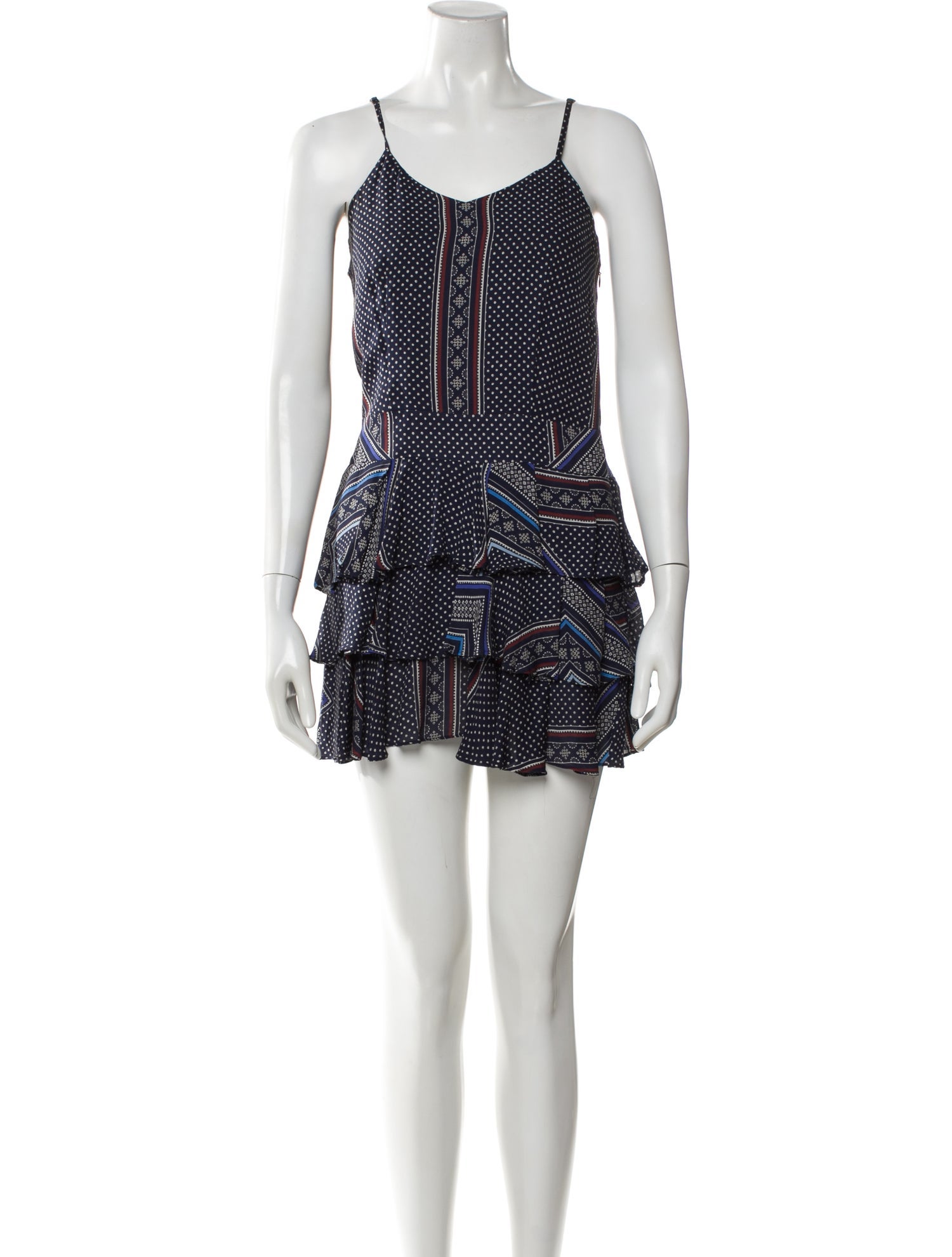 Derek Lam Printed Mini Dress