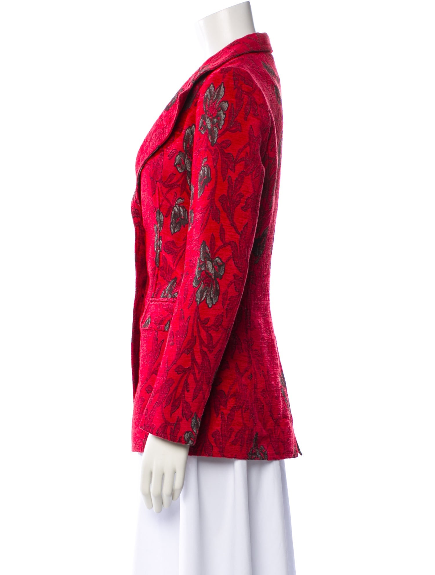 Derek Lam Floral Print Blazer