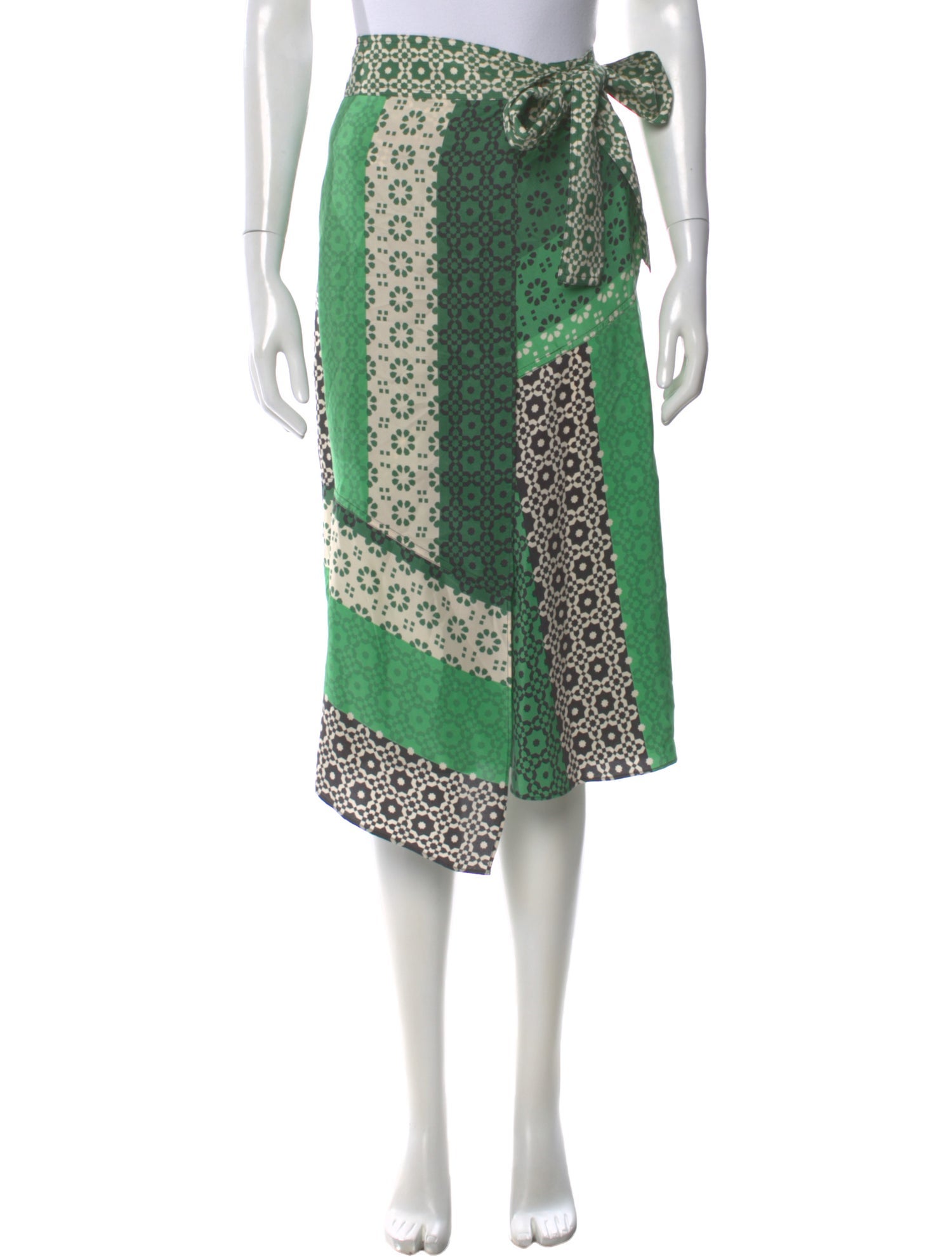 Derek Lam Silk Knee-Length Skirt