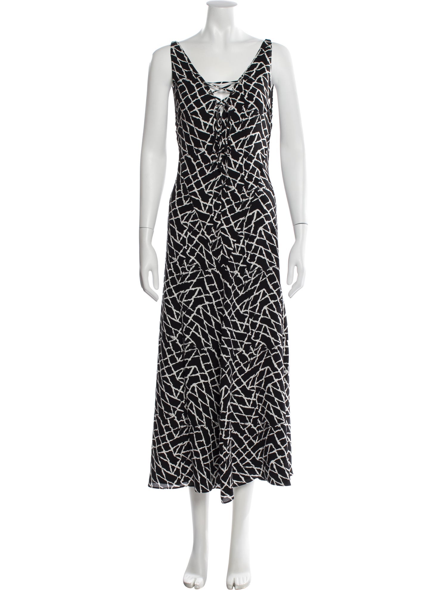 Derek Lam Silk Long Dress