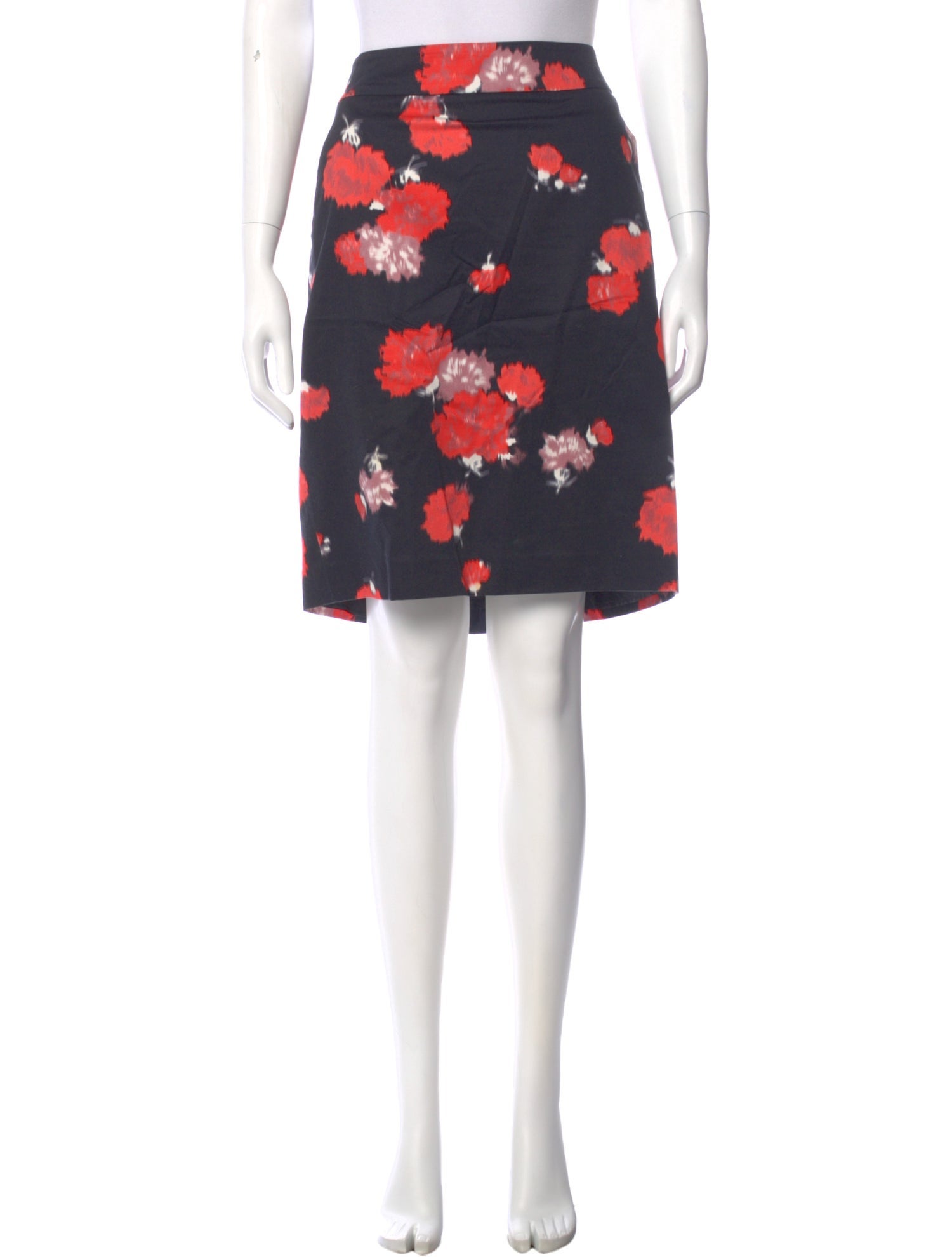 Derek Lam Printed Knee-Length Skirt