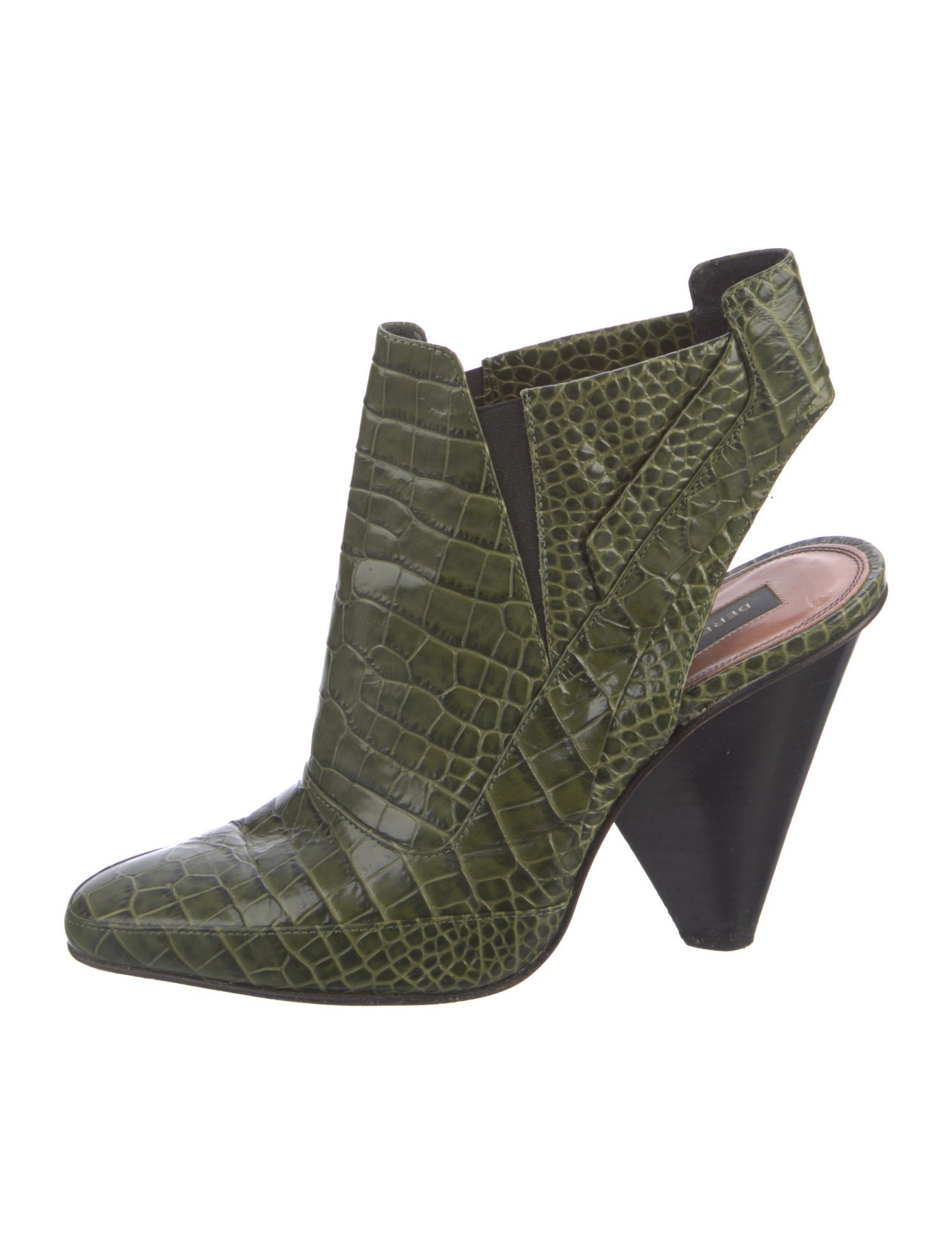 Derek Lam Embossed Leather Boots