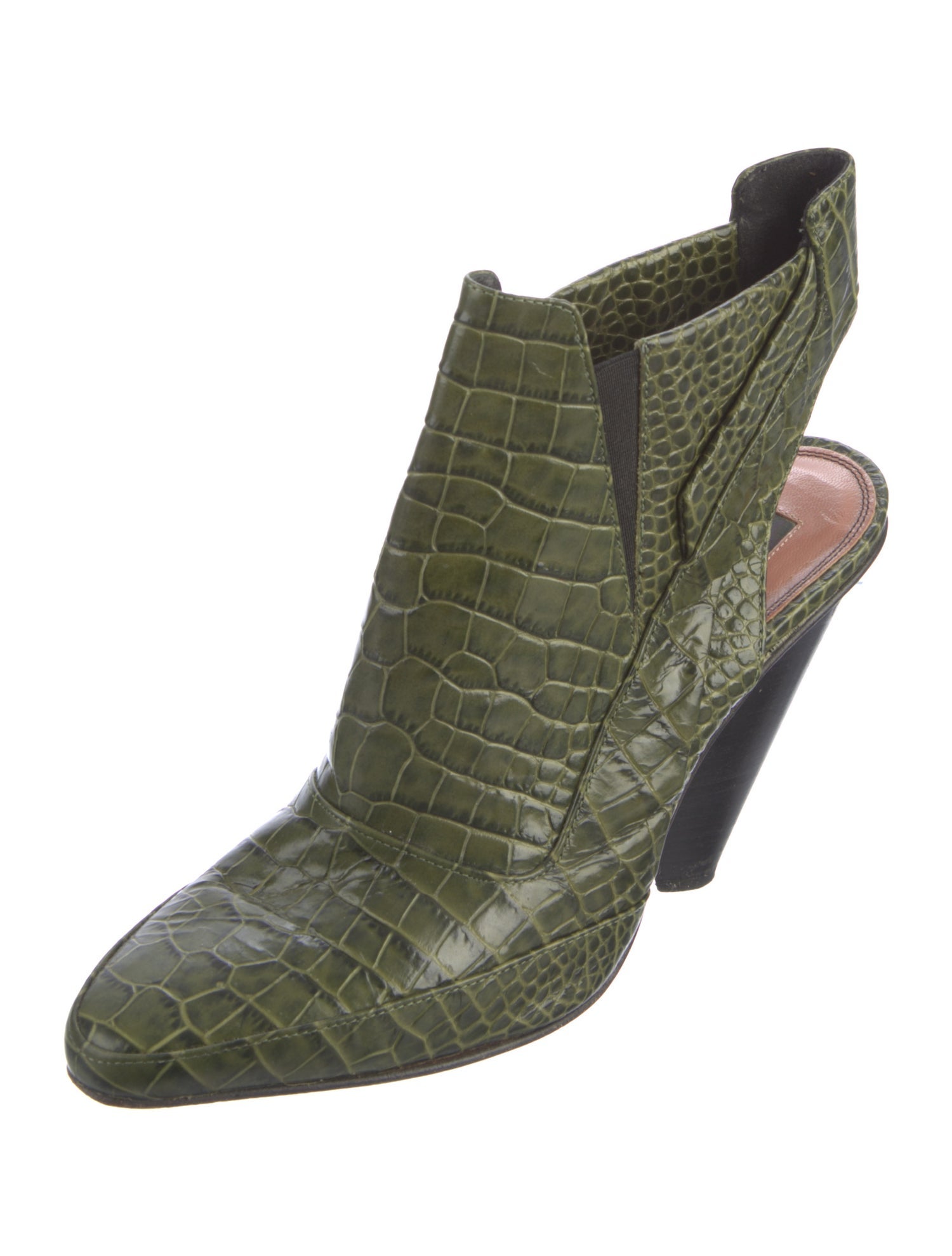 Derek Lam Embossed Leather Boots