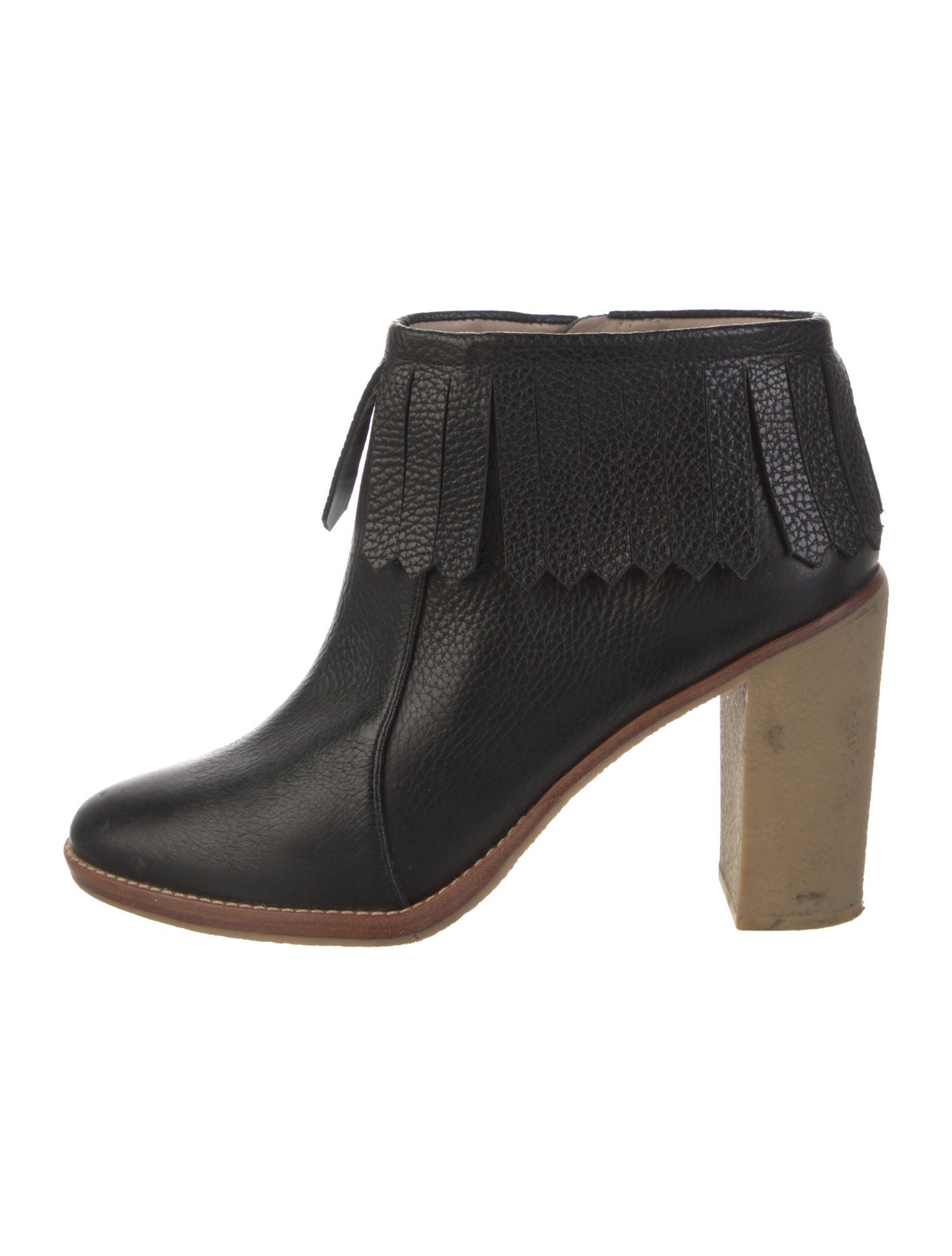 Derek Lam Leather Lace-Up Boots