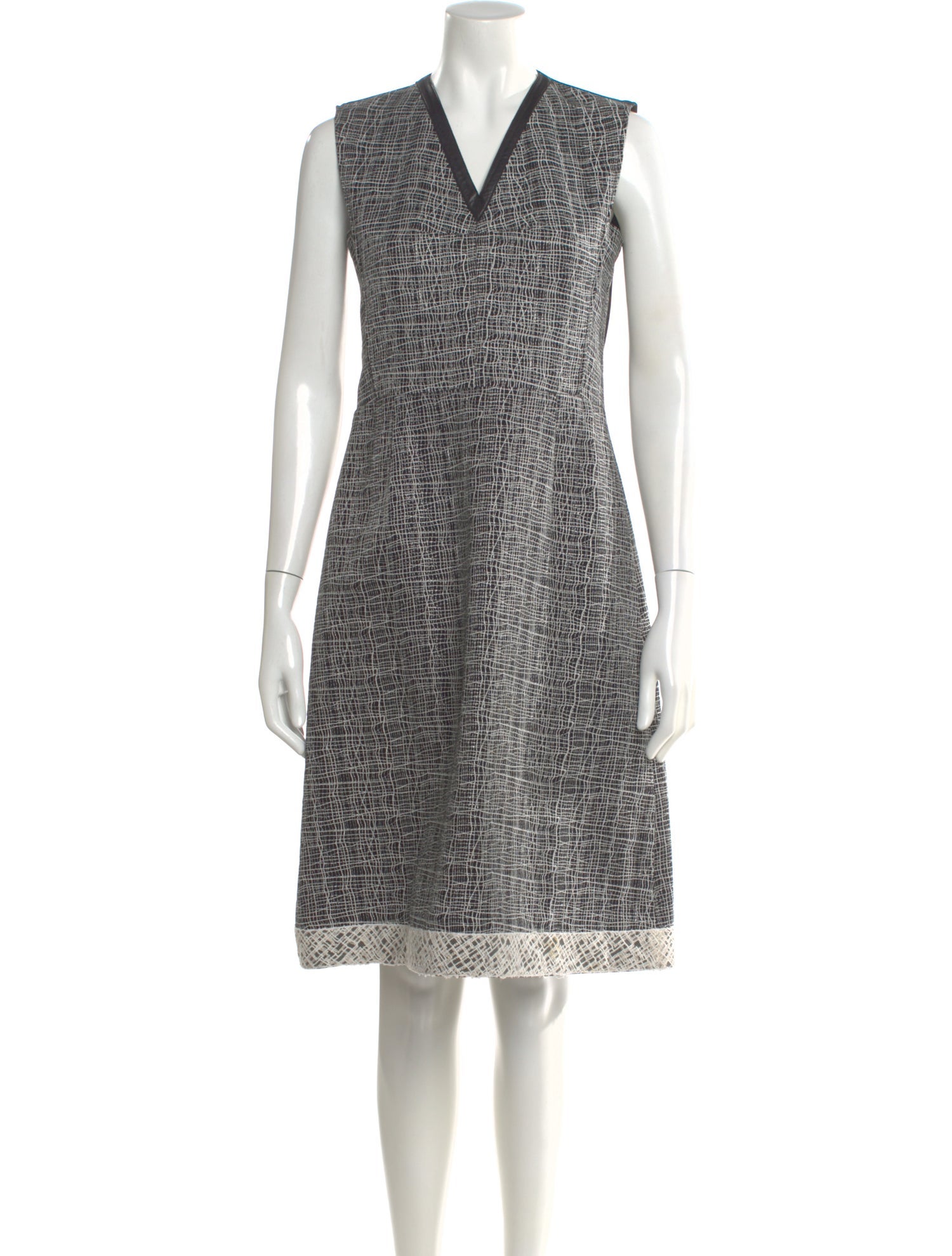Derek Lam Wool Knee-Length Dress