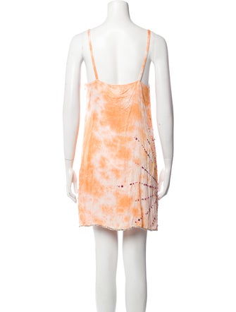 Des Phemmes Silk Mini Dress